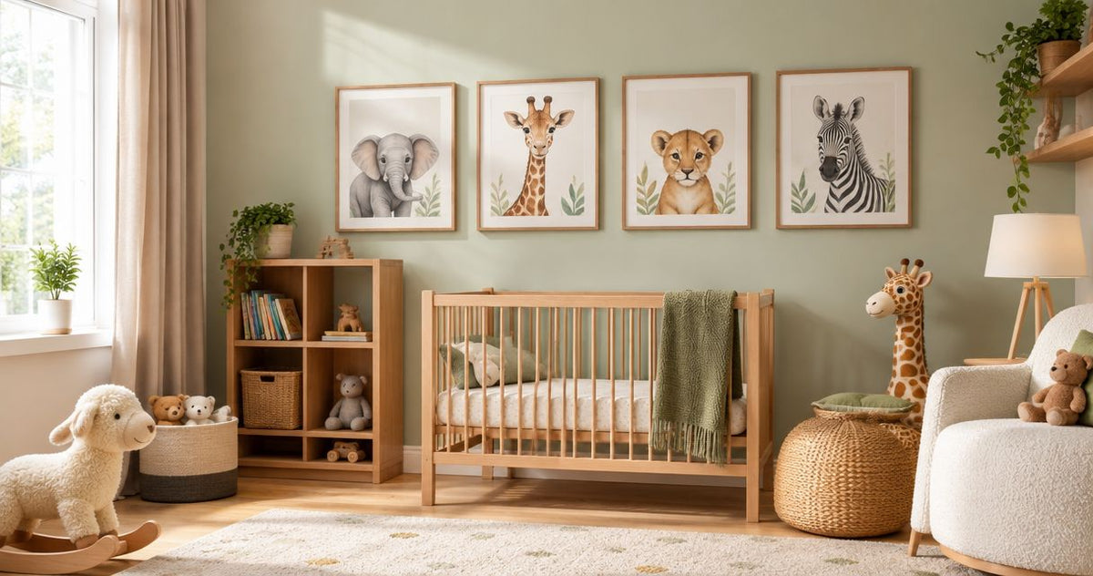 Best wildlife wall art for nurseries and kids rooms in 2026