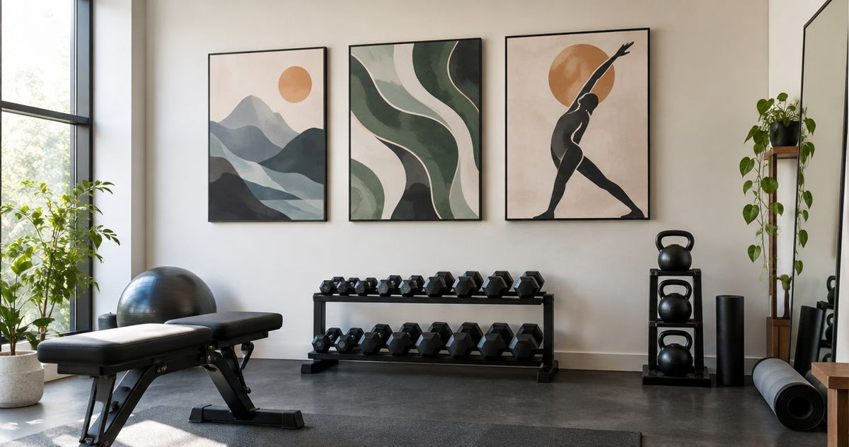 Best wall art for home gyms in 2026