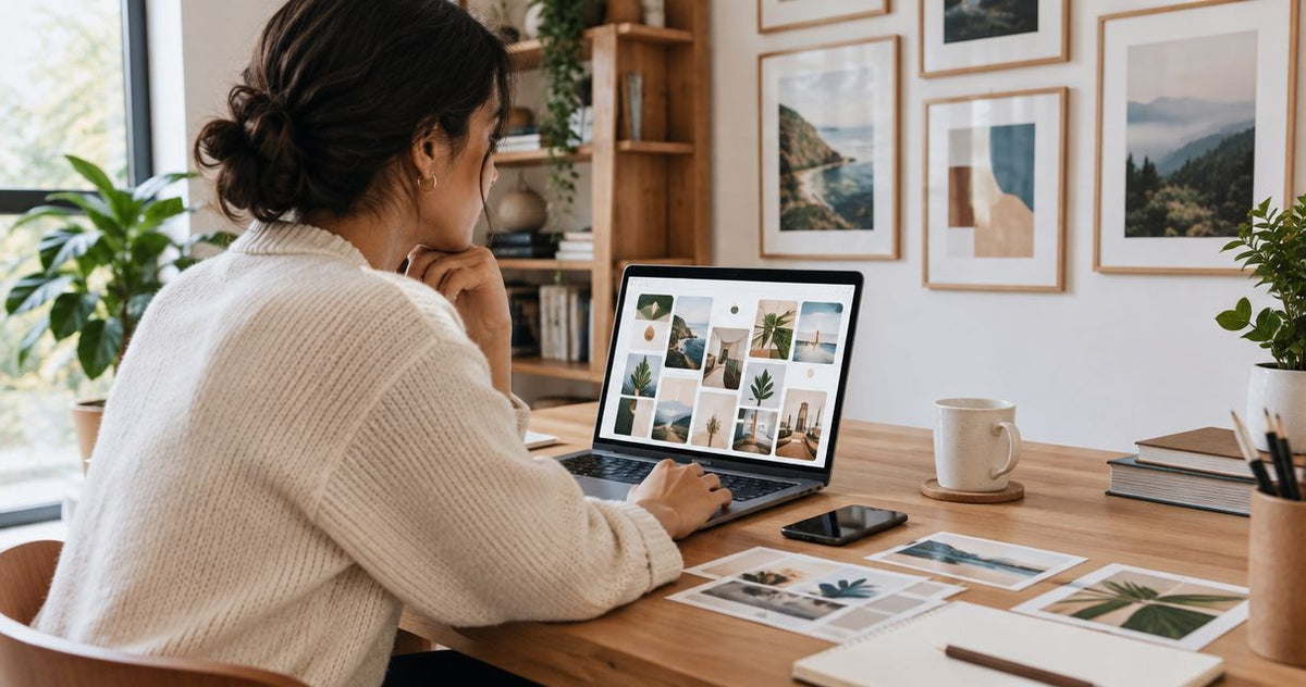 Pinterest board to framed wall art: complete 2026 workflow