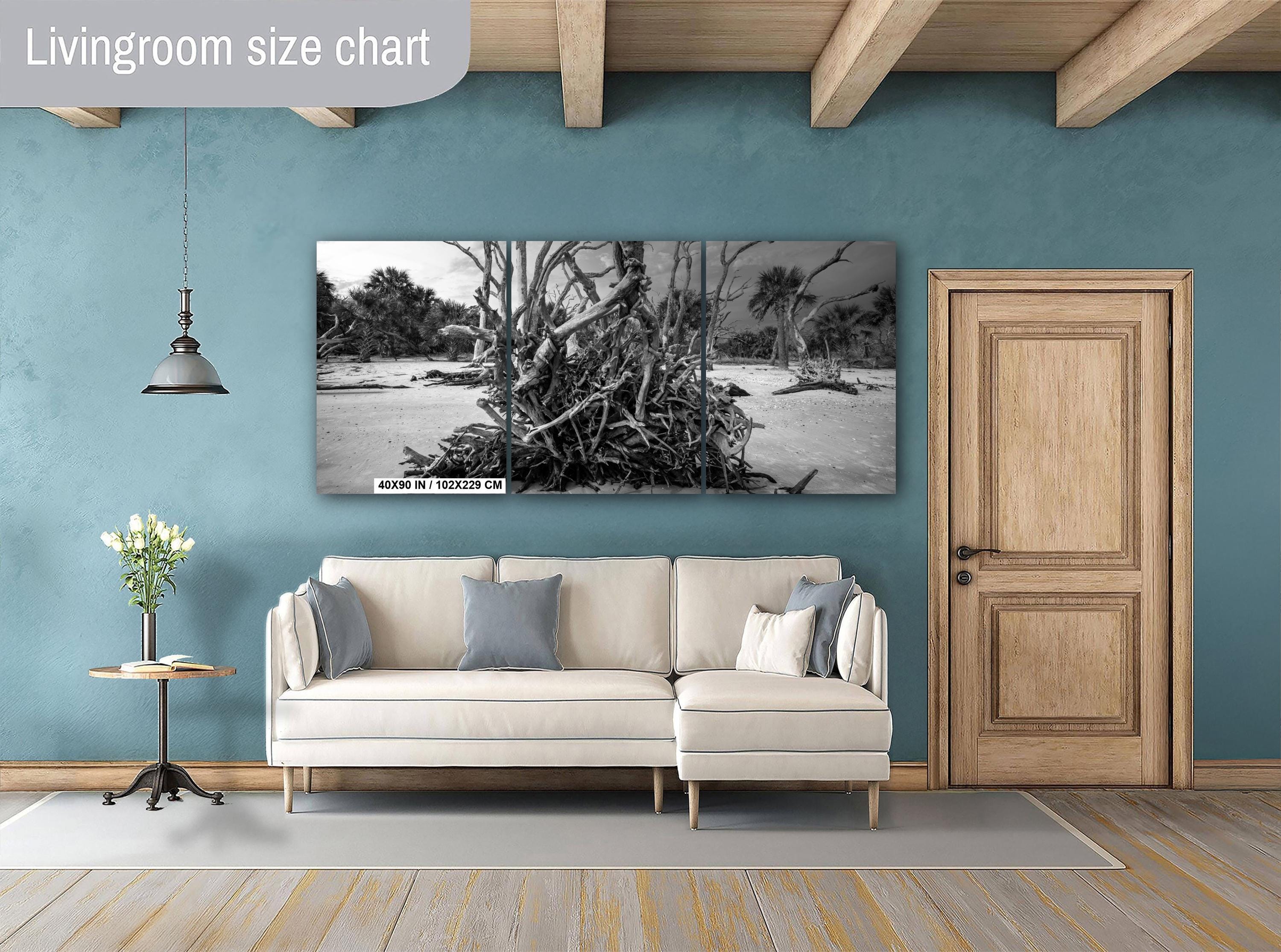 Driftwood Beach Photography Print – Coastal Wall Art With Georgia Beach Landscape