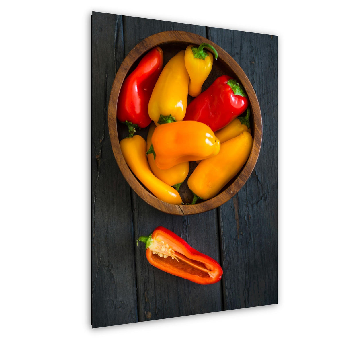 Raw Food Photography Print – Abstract Kitchen Wall Art | Organic Still Life
