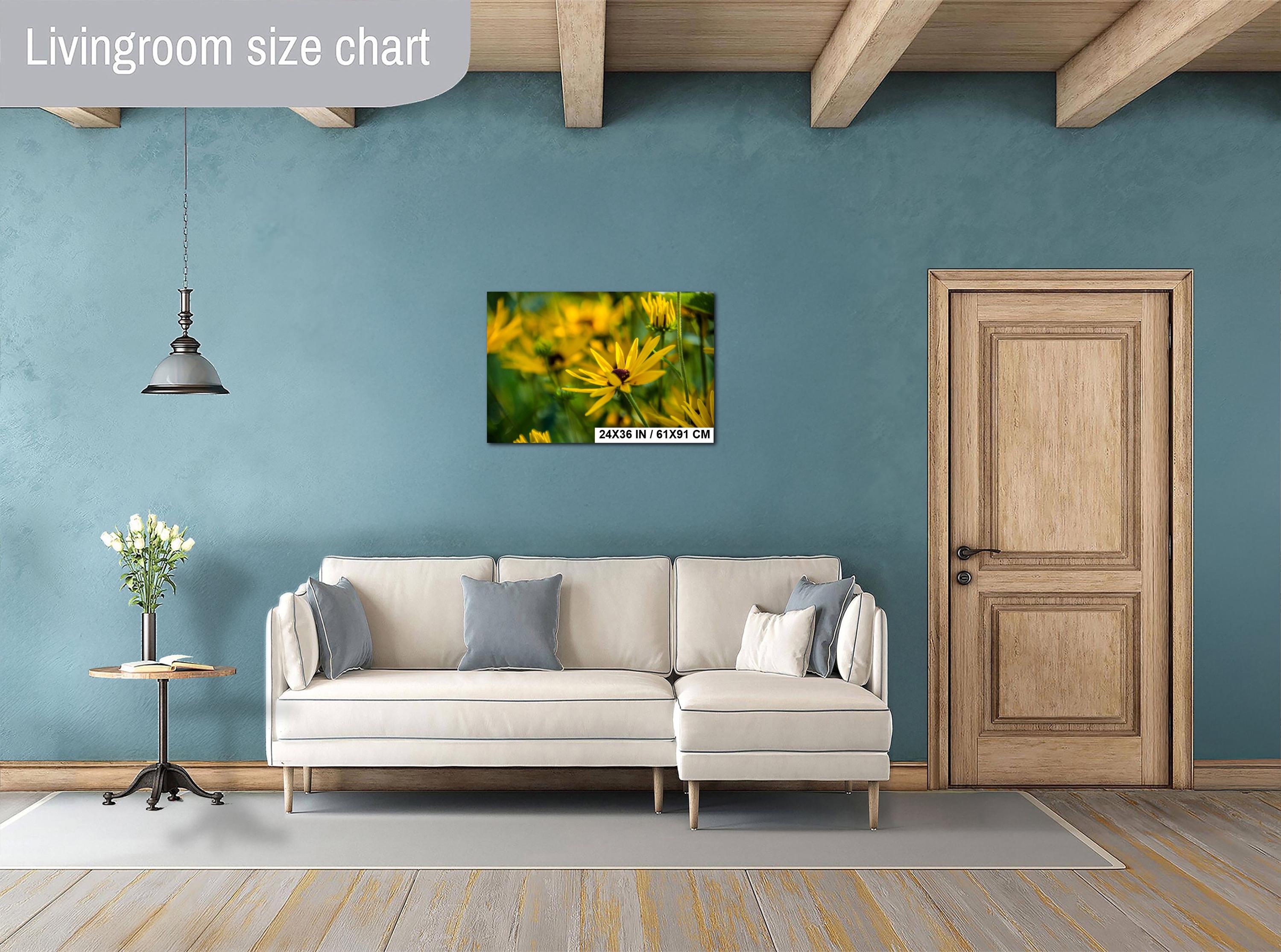 Yellow Coneflower Print - Wildflower Wall Art | Botanical Wall Decor & Floral Photography