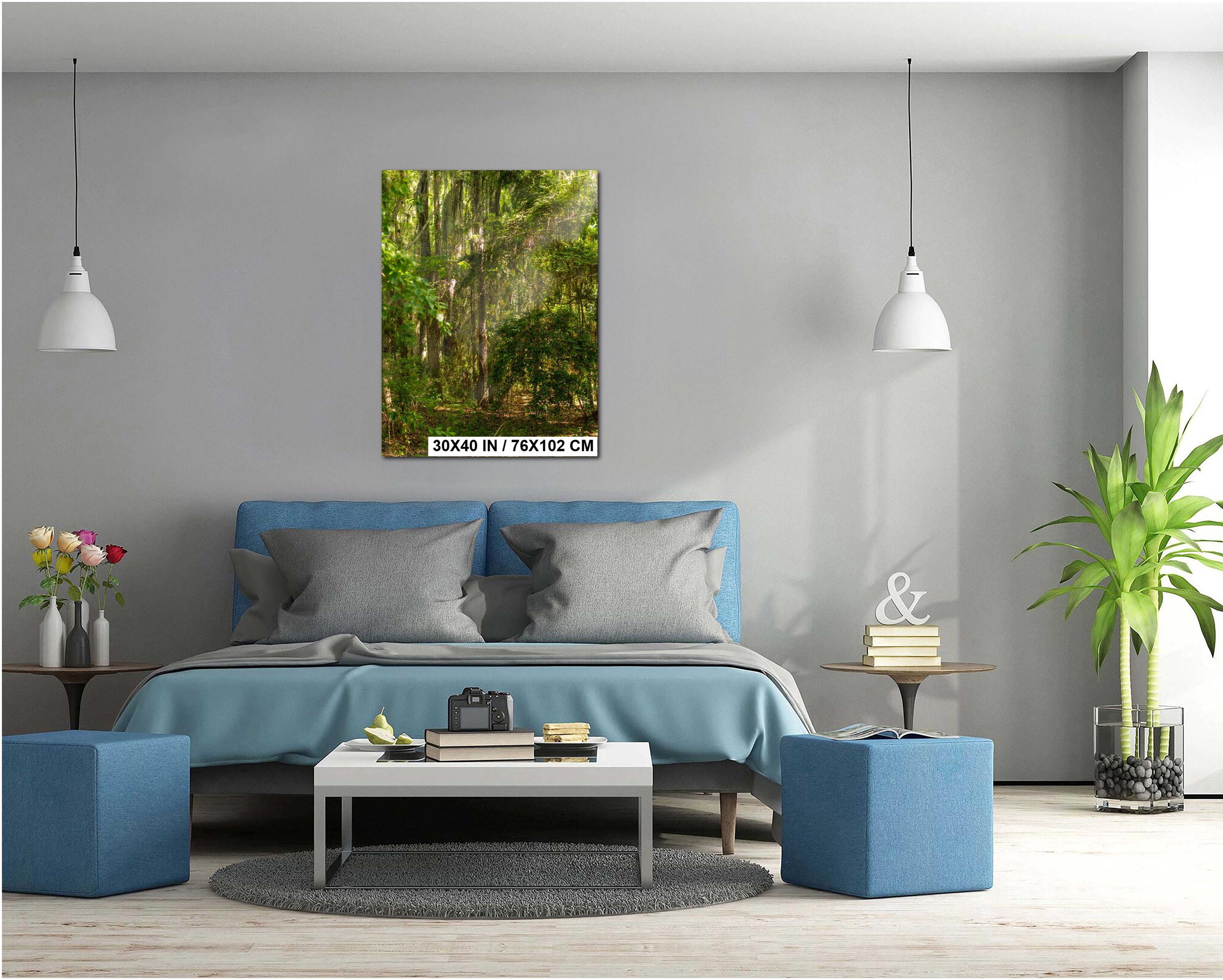 Savannah Wall Art | Coastal Georgia Art Print With Spanish Moss & Southern Charm