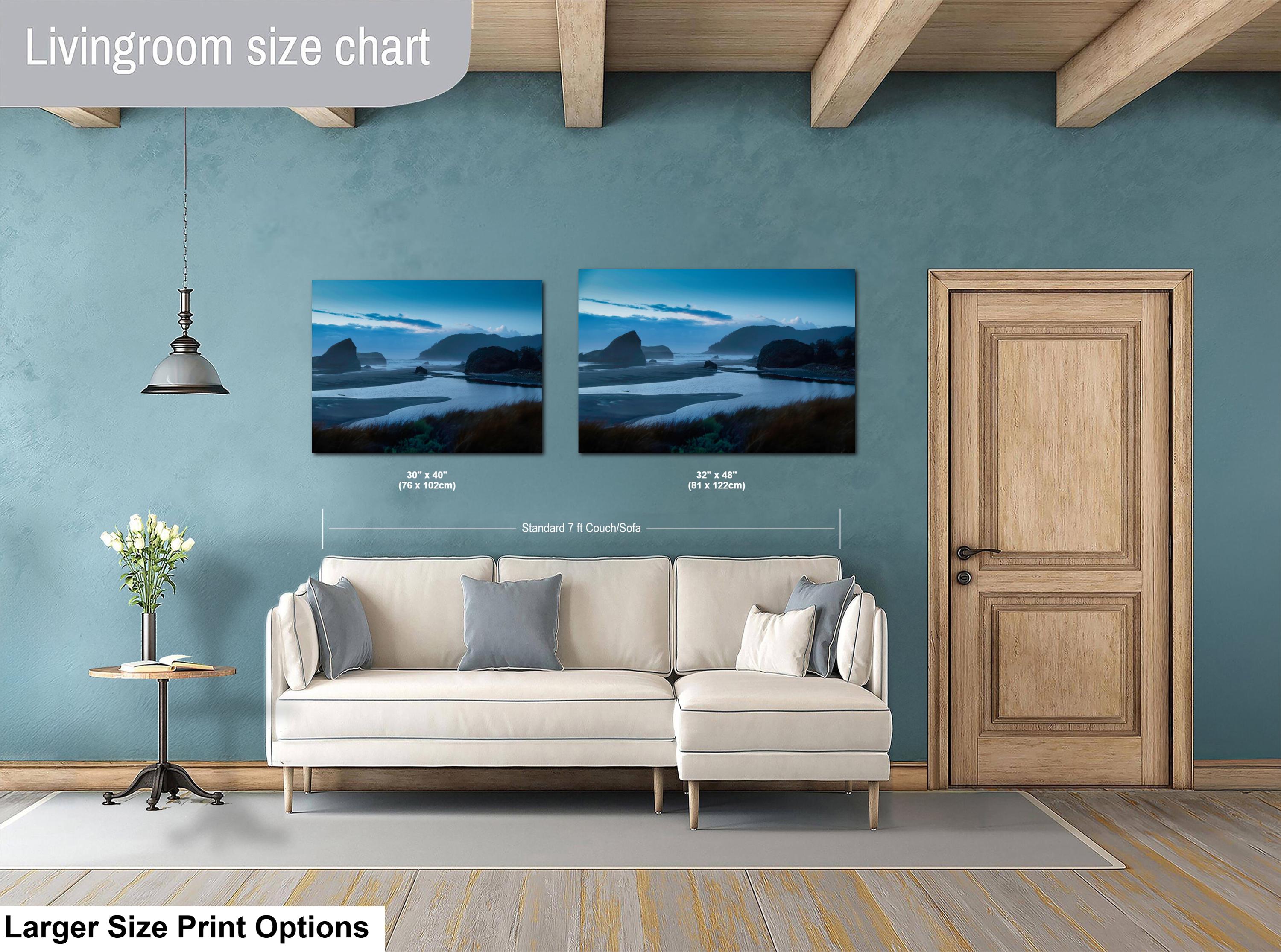 Oregon Coast Wall Art – Pacific Northwest Print With Sea Stack & Coastal Photography