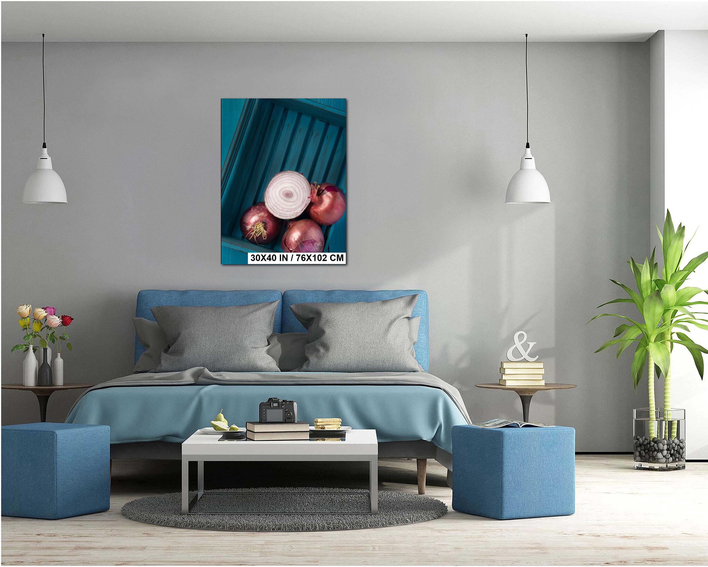Raw Food Photography Print - Abstract Kitchen Wall Art | Rustic Food Print