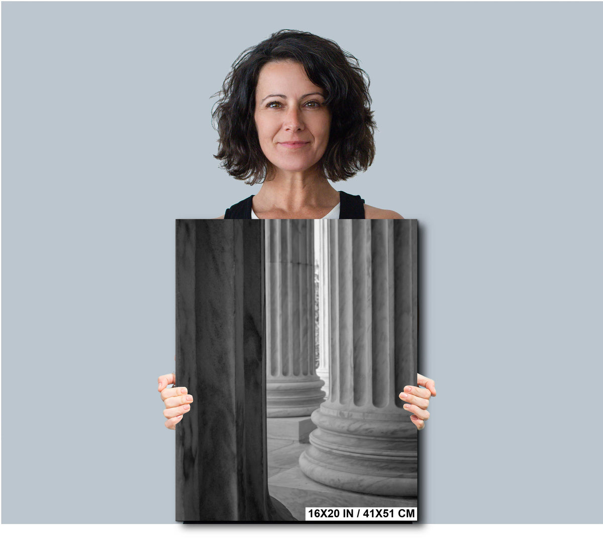 Whispers of Marble — Depth and Contrast in Classical Columns