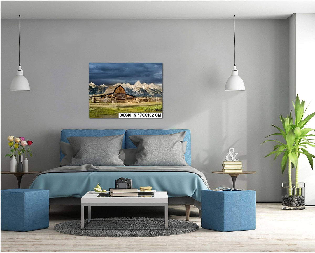 Moulton Barn Print - Grand Teton Photography | Wyoming Scenic Wall Art