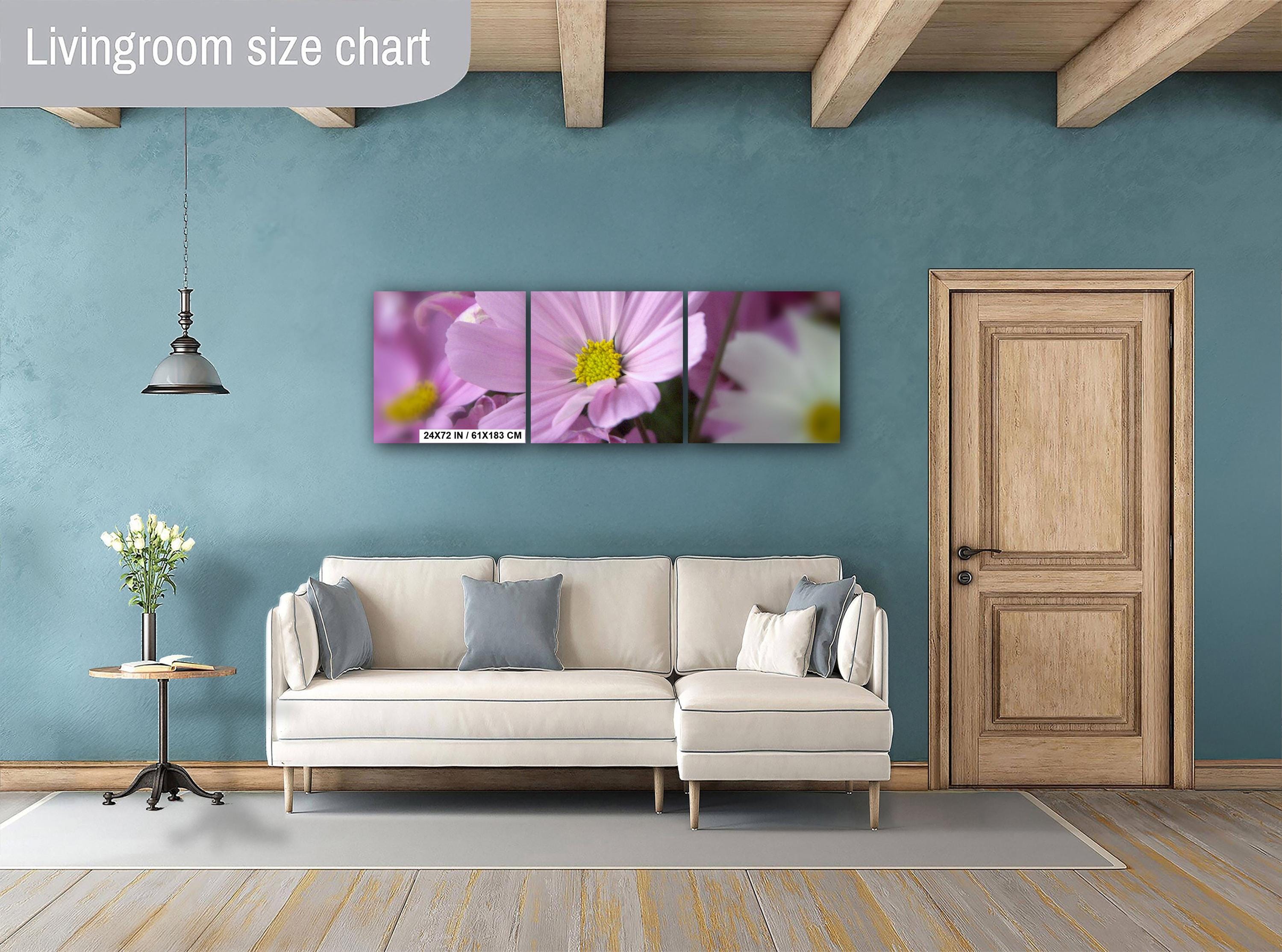 Floral Photography Print - Colorful Flower Wall Art for Living Room & Office Decor
