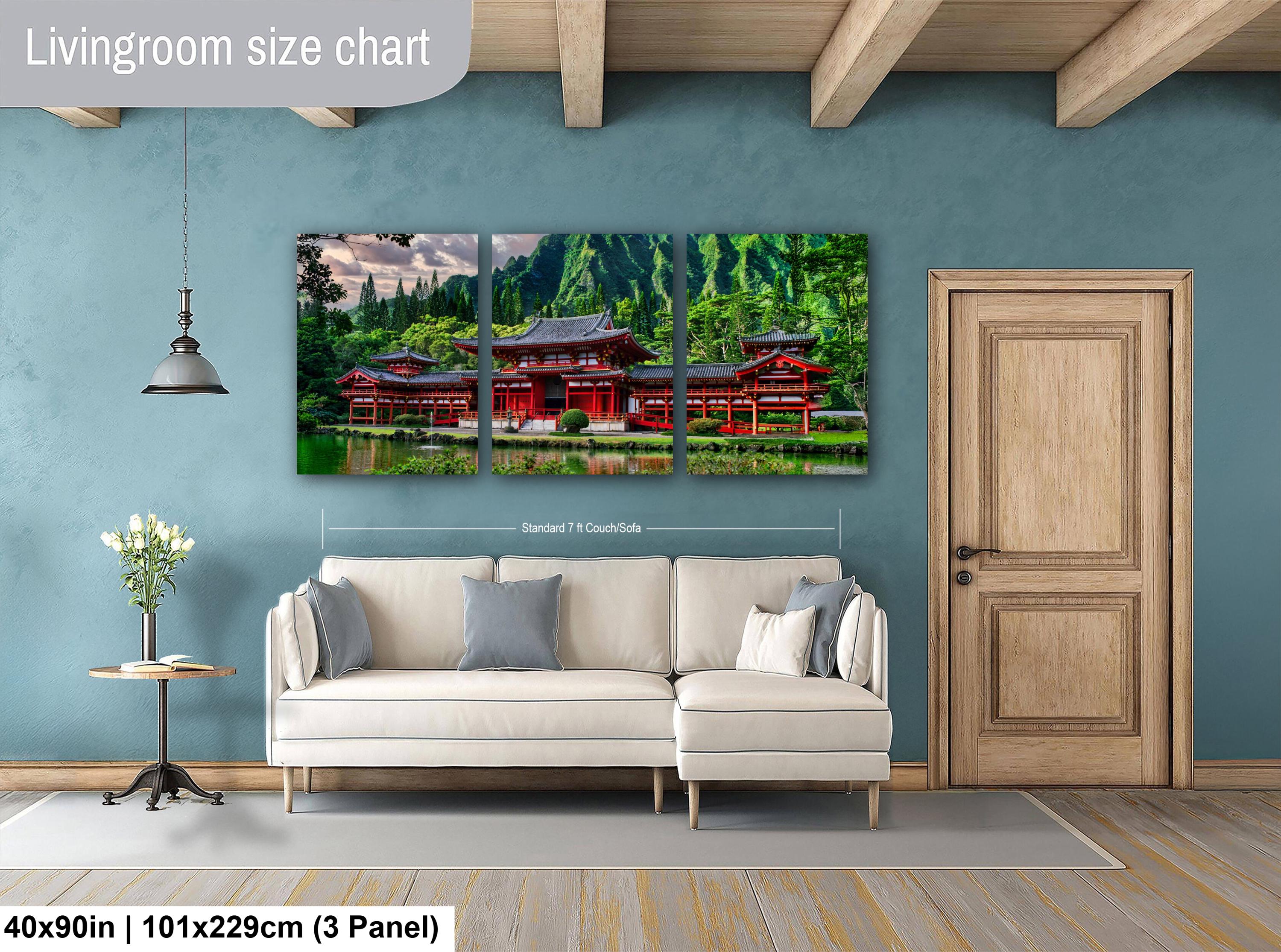 Byodo Temple Photo Print – Hawaiian Wall Decor With Serene Koi Pond Art
