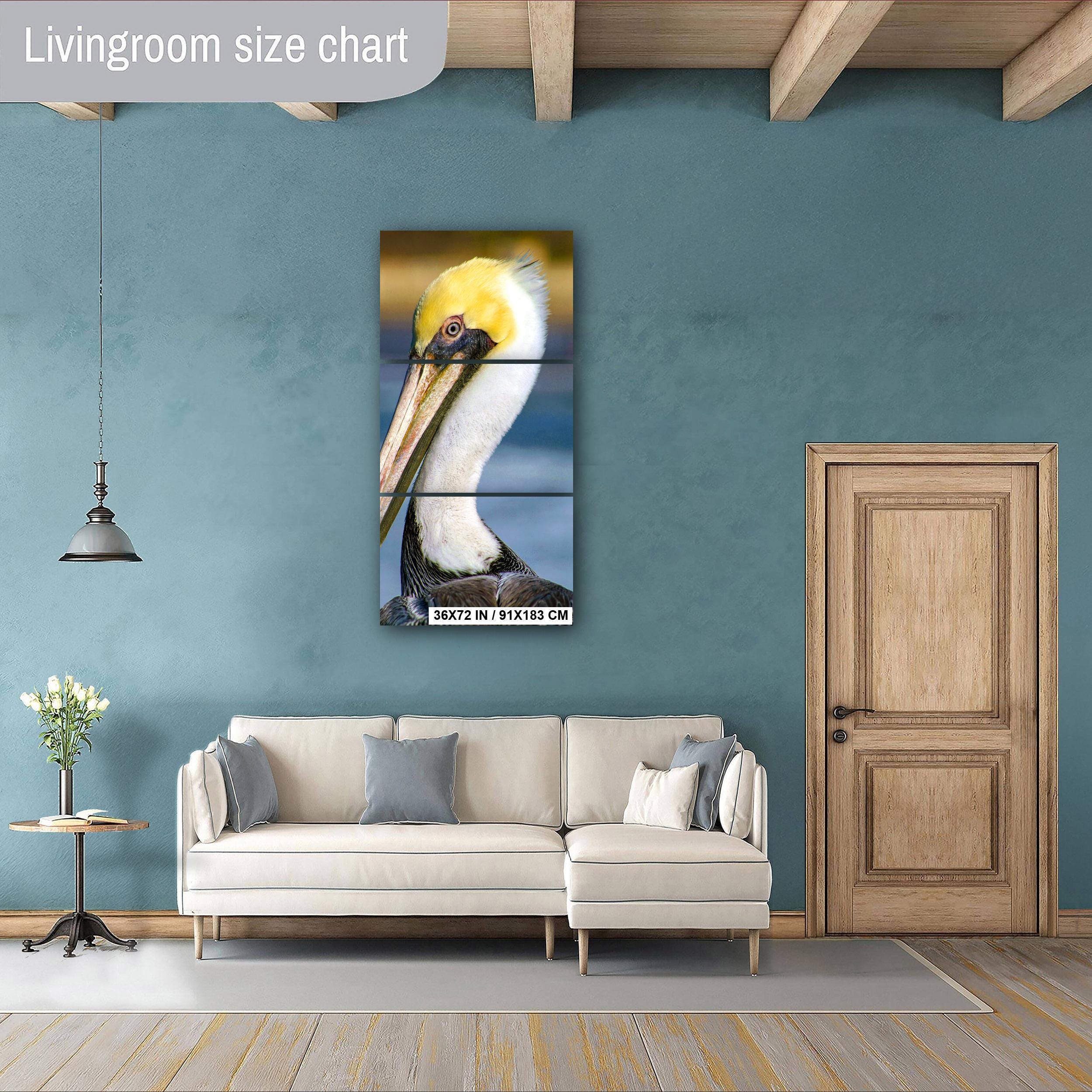 Pelican Wall Art - California Coastal Bird Photography Print | Wildlife Decor