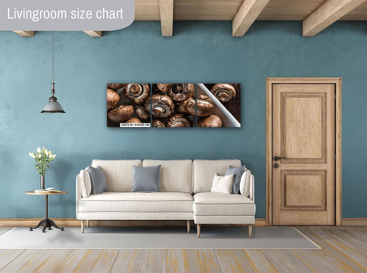Raw Food Photography Print – Abstract Food Art | Rustic Kitchen Wall Decor