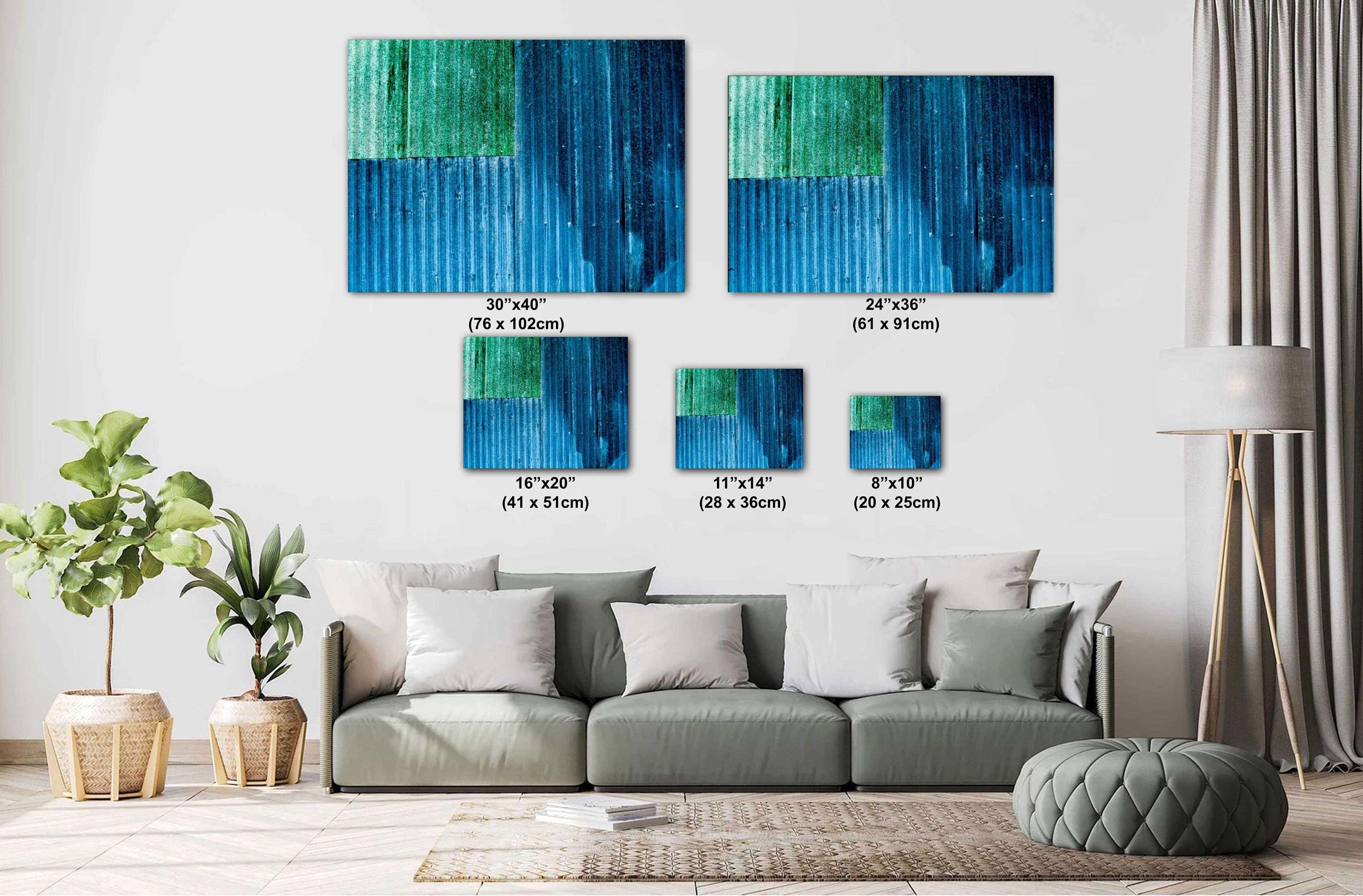 Urban Photography Print - Colorful Cityscape Wall Art With Vibrant Urban Landscape