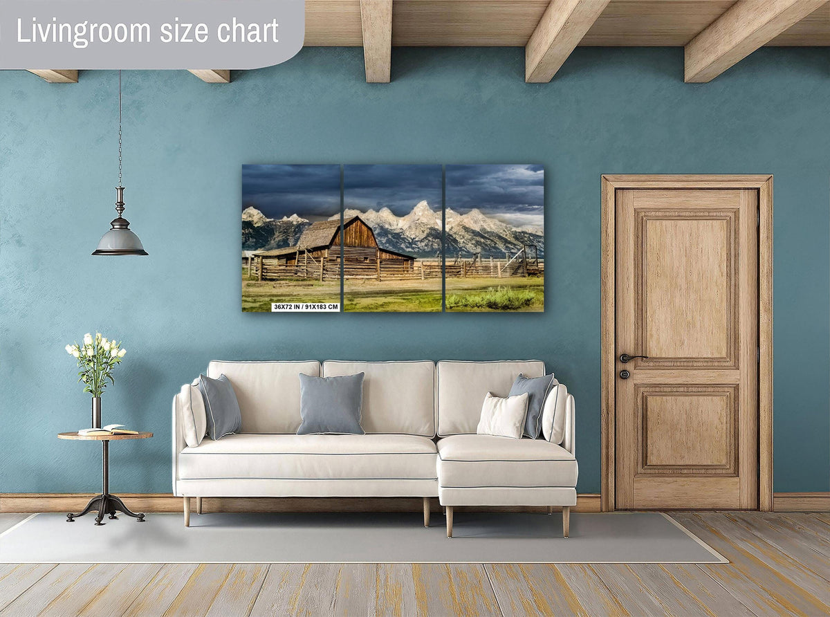 Moulton Barn Print - Grand Teton Photography | Wyoming Scenic Wall Art