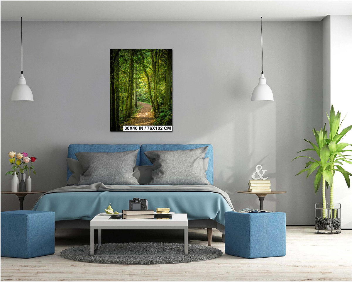 Columbia River Gorge Art - Pacific Northwest Print | Scenic Waterfall Photo Print Wall Decor