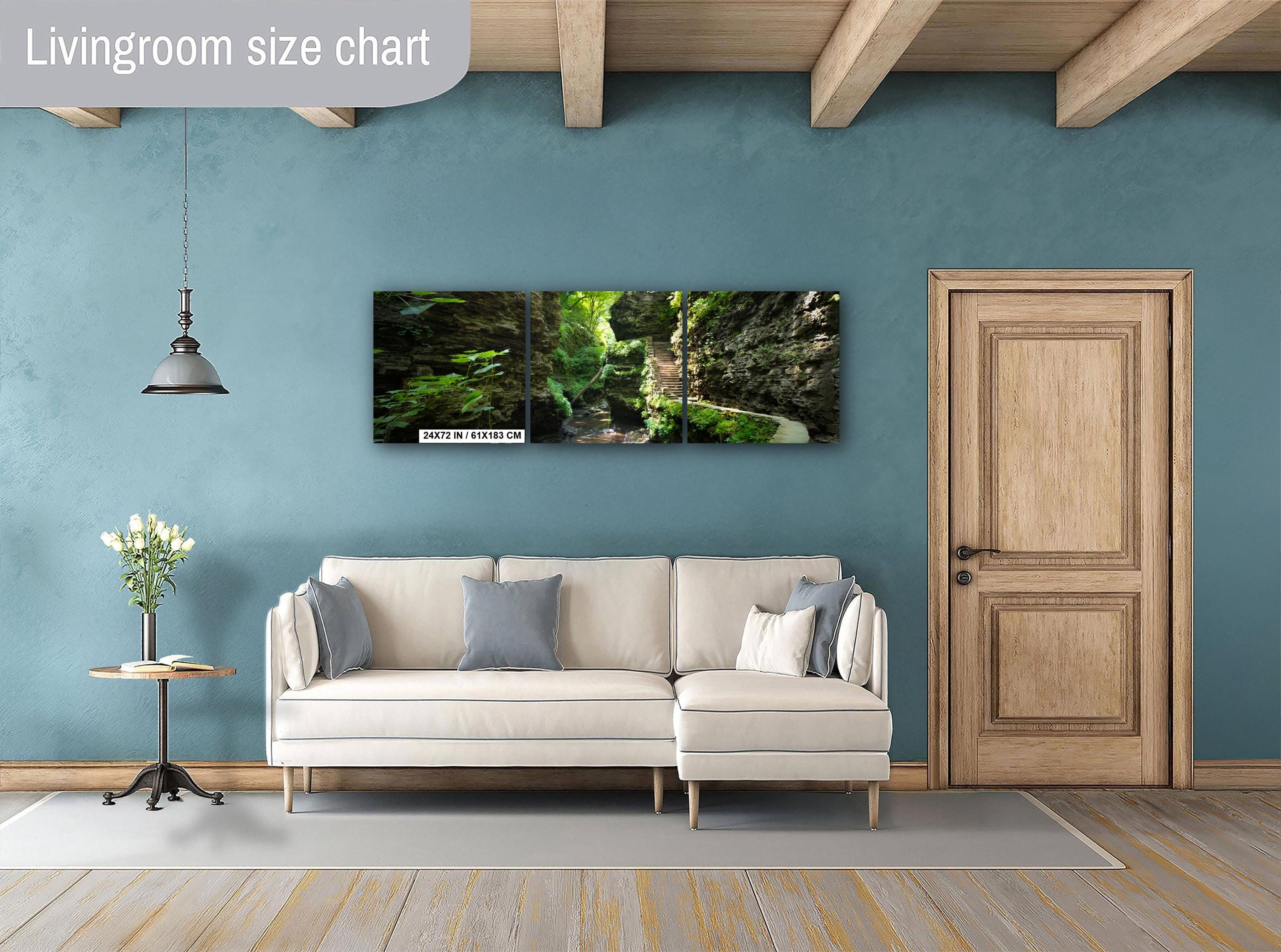 Watkins Glen Waterfall Print – Scenic Nature Wall Art | Landscape Photography