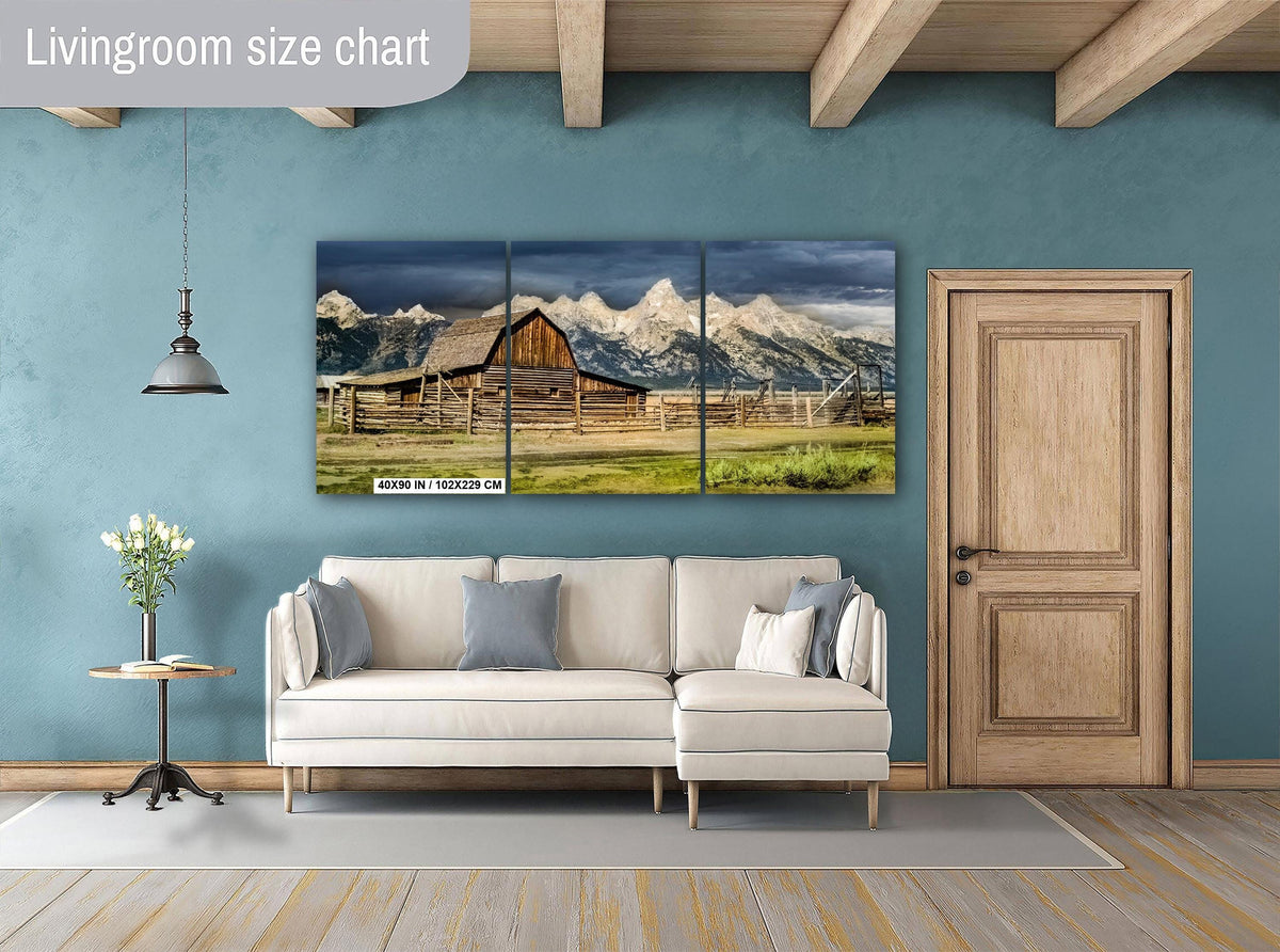 Moulton Barn Print - Grand Teton Photography | Wyoming Scenic Wall Art