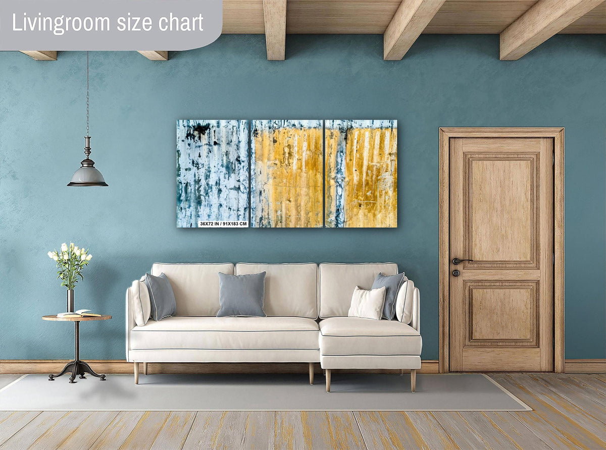 Urban Abstract Wall Art - Modern Abstract Art Geometric Print for Office Decor