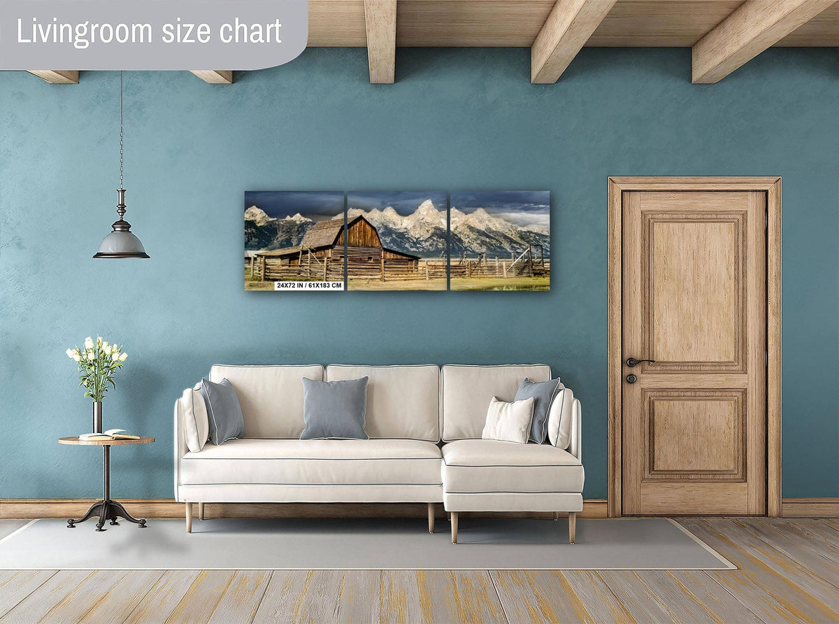 Moulton Barn Print - Grand Teton Photography | Wyoming Scenic Wall Art