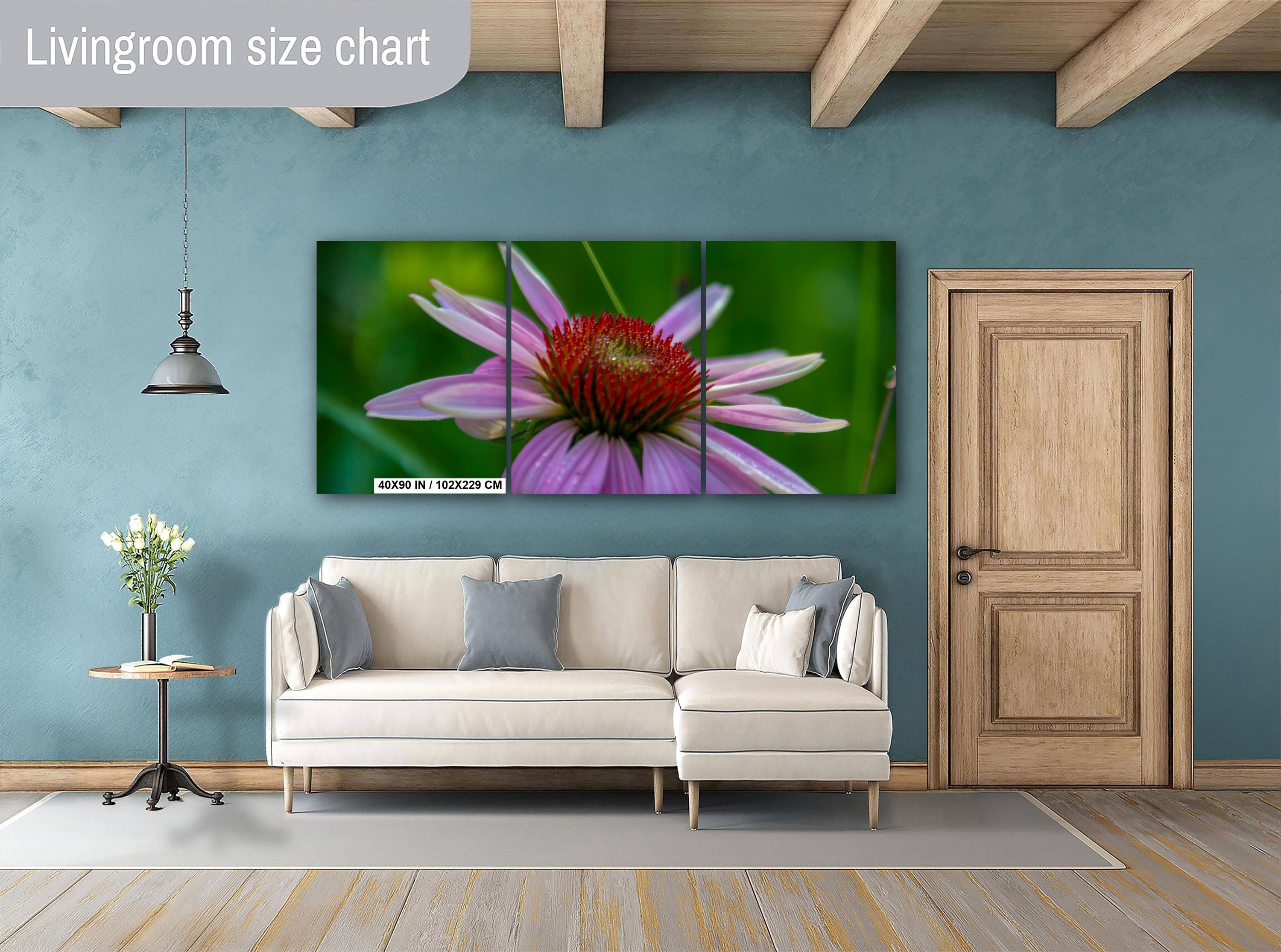 Purple Coneflower Print – Floral Wall Art | Scenic Botanical Decor