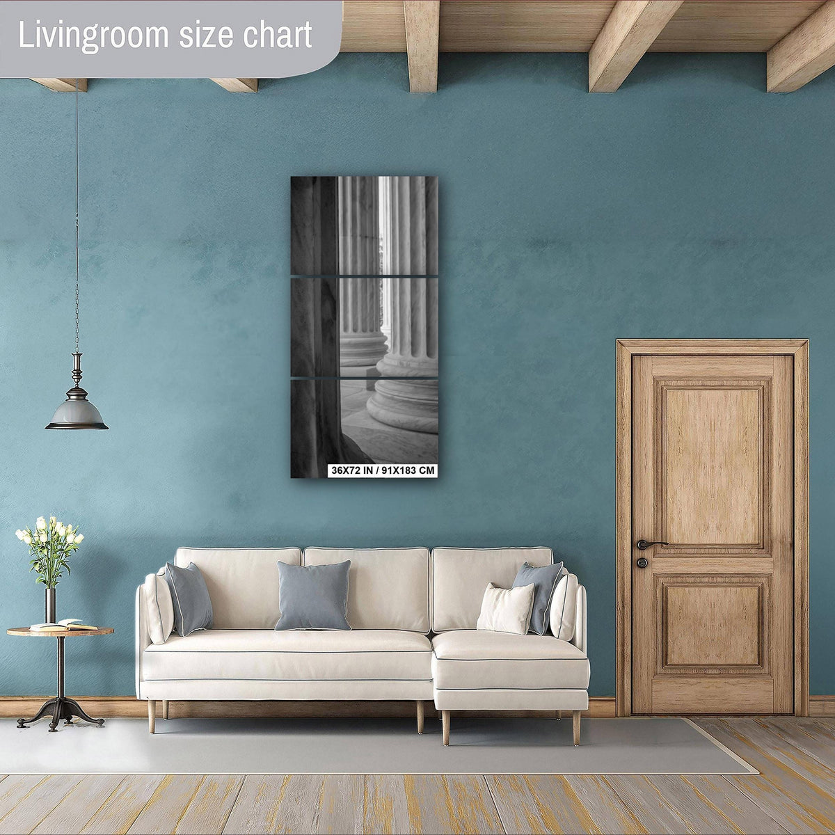 Marble Columns Photography – Supreme Court Architectural Wall Art | Classic Capital Decor
