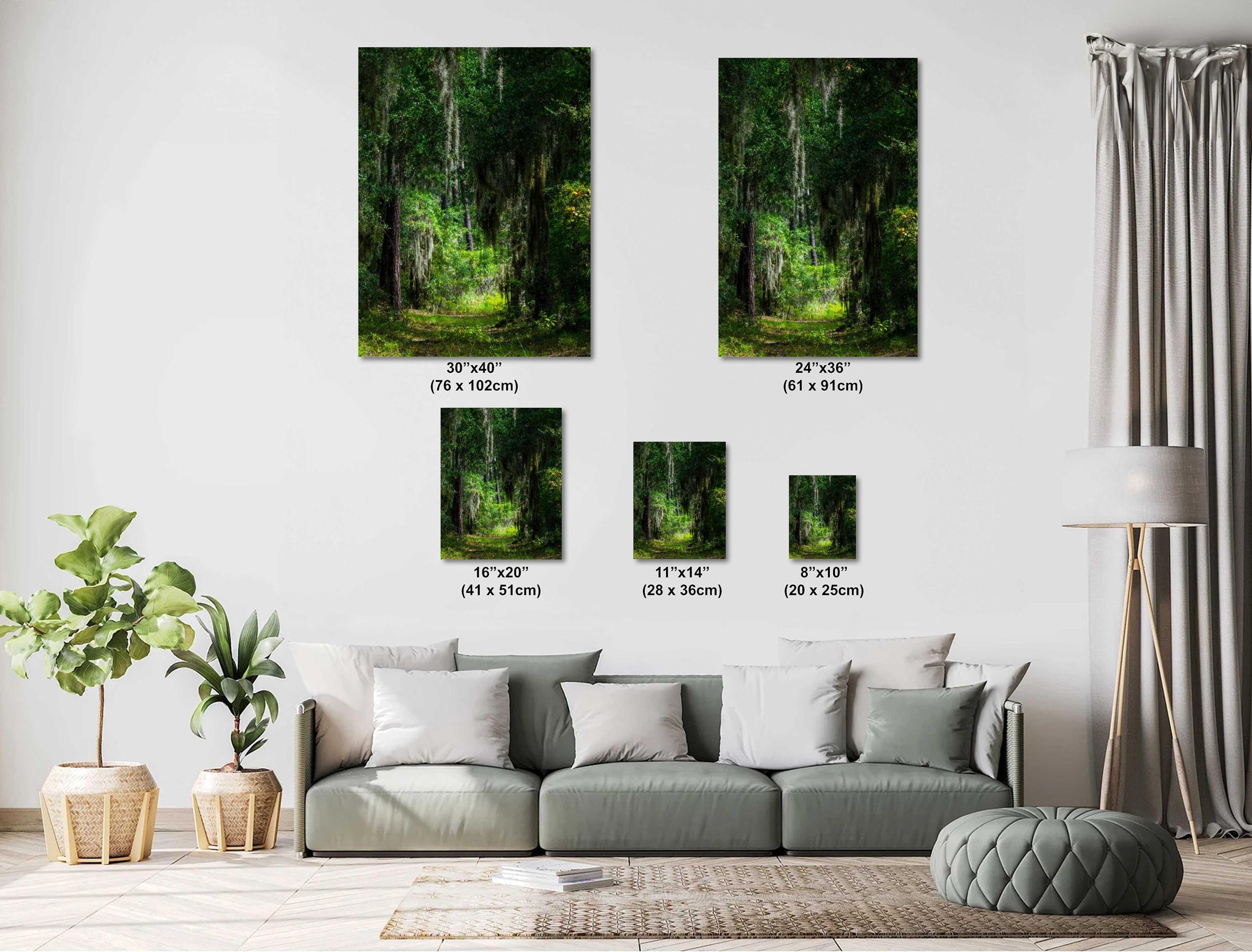 Sawtooth Mountains Print – Scenic Landscape Art | Modern Home Decor Wall Art