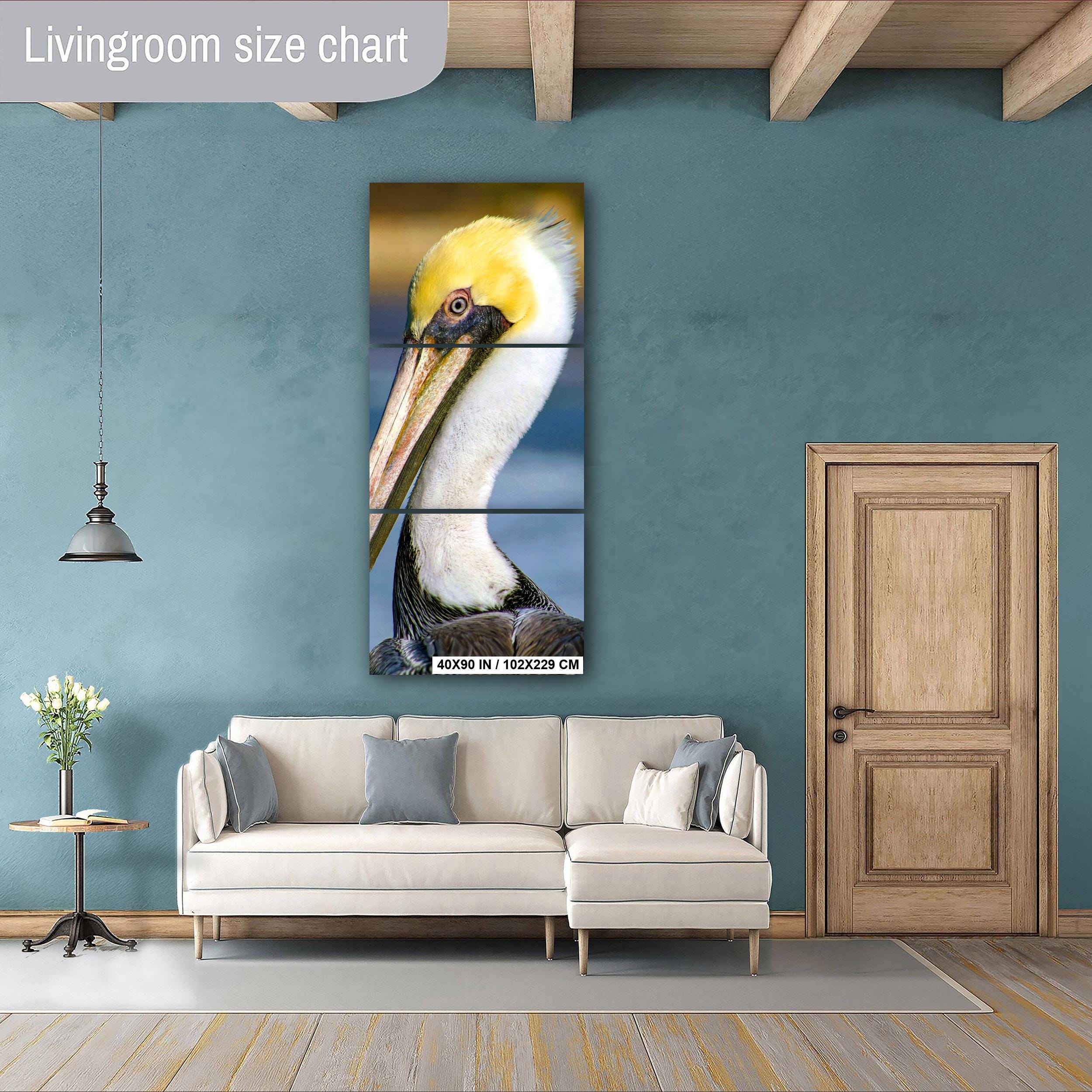 Pelican Wall Art - California Coastal Bird Photography Print | Wildlife Decor