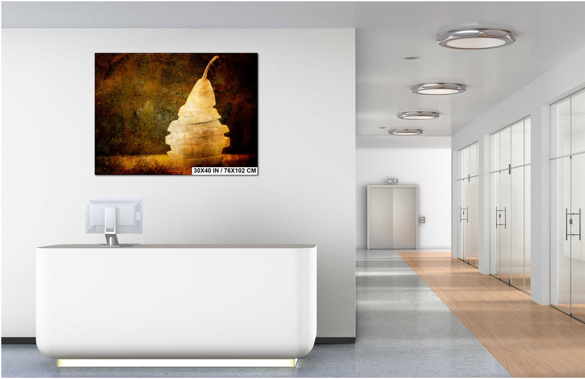 Raw Food Photography Print – Abstract Kitchen Wall Art | Rustic Food Decor