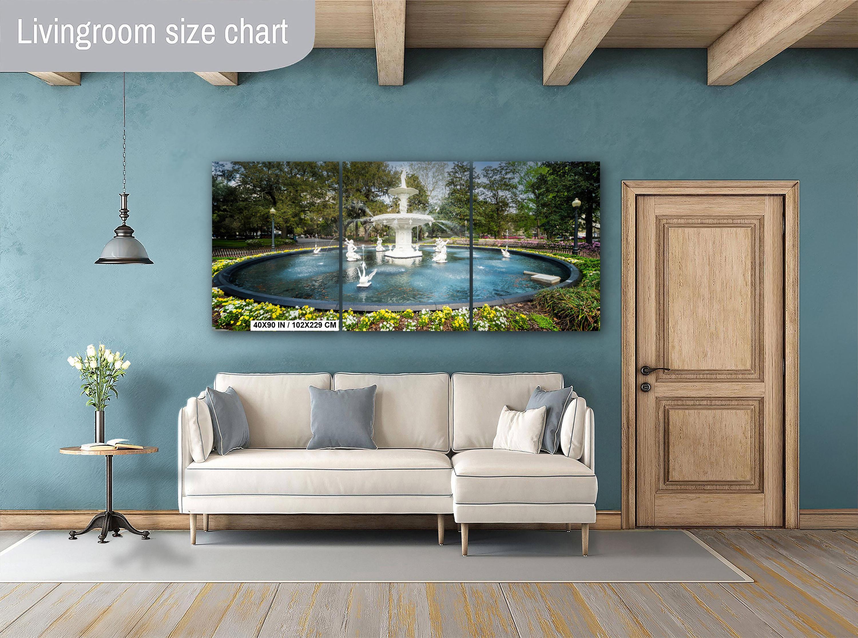Savannah Forsyth Fountain Print – Historic Southern Landmark Art Photography