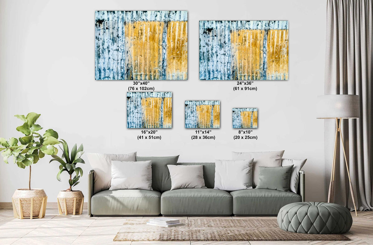 Urban Abstract Wall Art - Modern Abstract Art Geometric Print for Office Decor