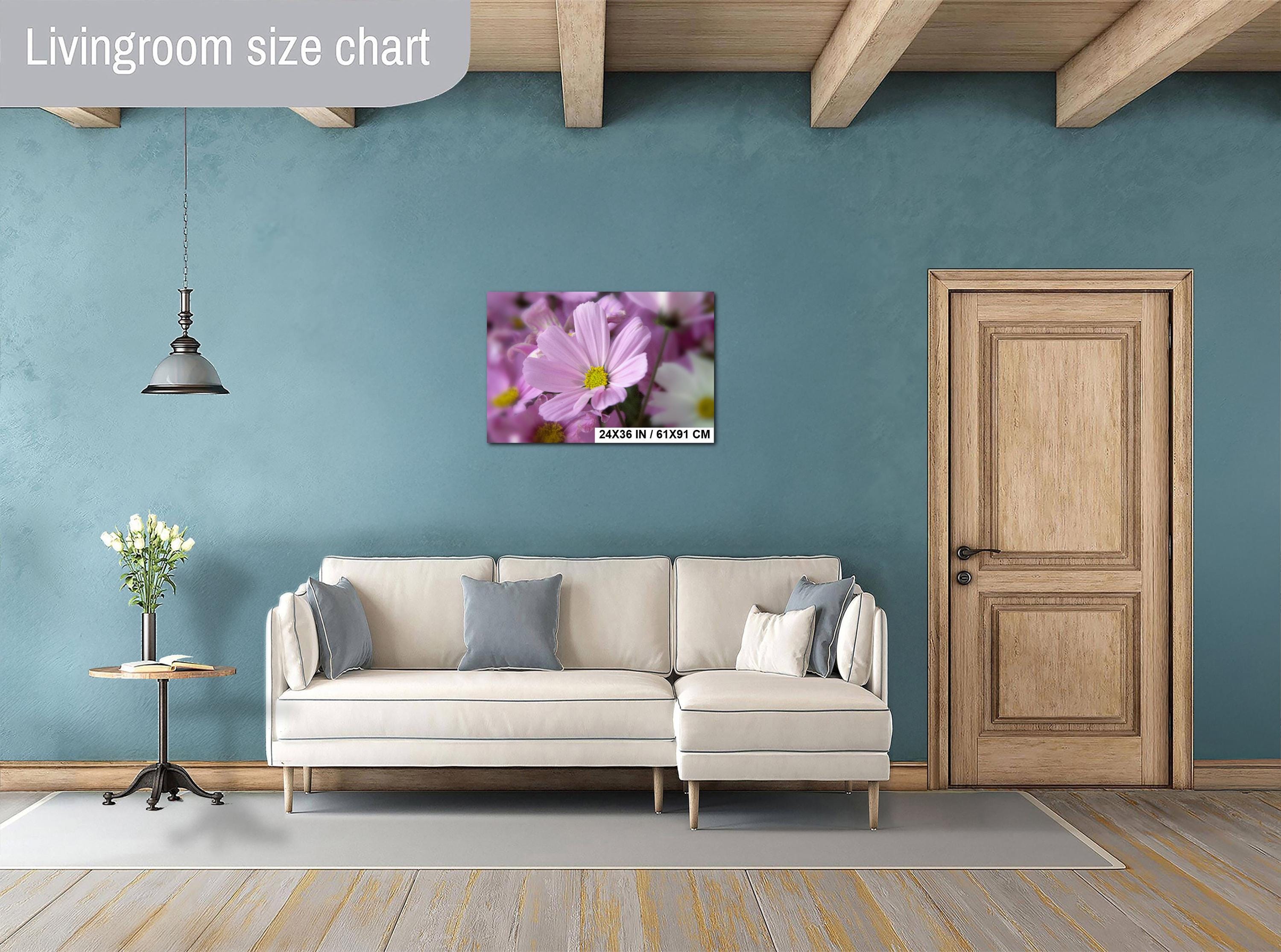Floral Photography Print - Colorful Flower Wall Art for Living Room & Office Decor