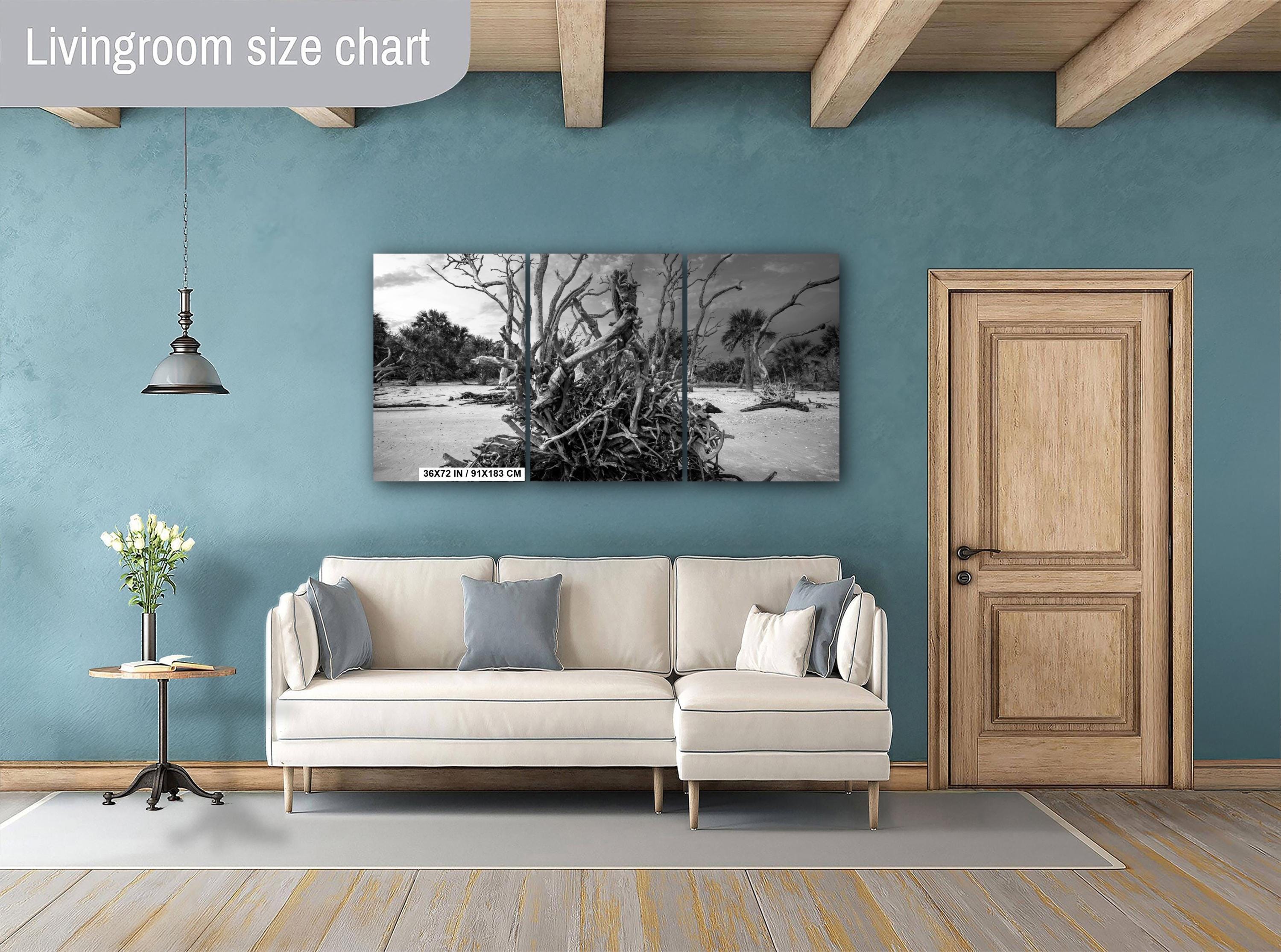 Driftwood Beach Photography Print – Coastal Wall Art With Georgia Beach Landscape