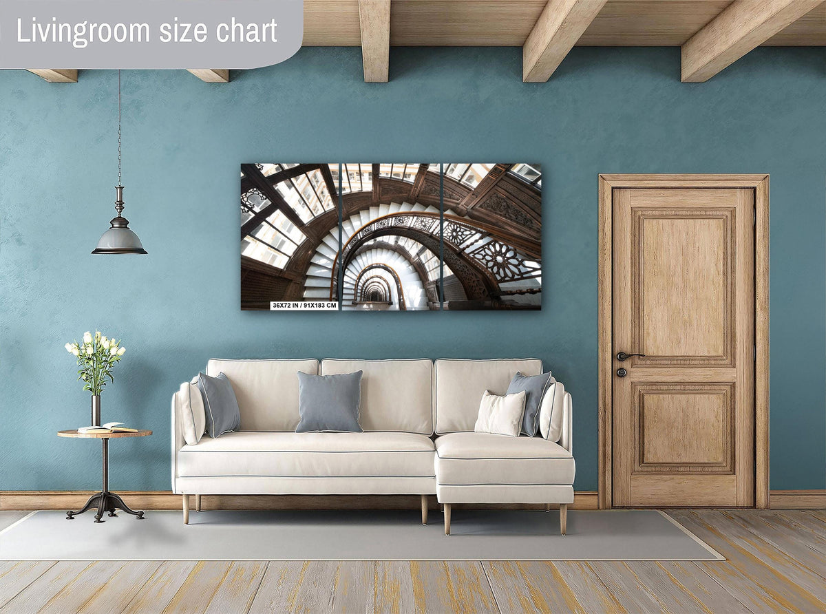Oriole Staircase Print - Chicago Architecture Photography | Rookery Building Art