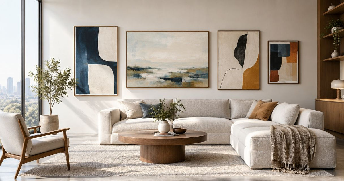 Fine art wall art prints ranked by size for large walls in 2026