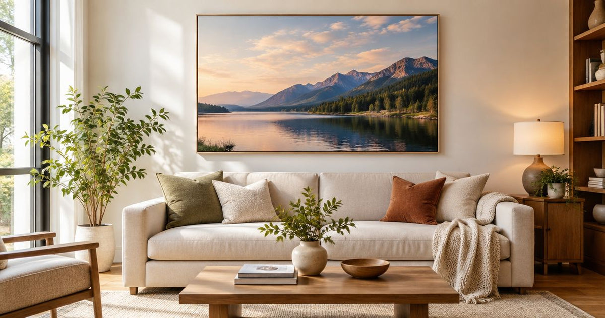 Landscape wall art for real estate staging: complete 2026 guide
