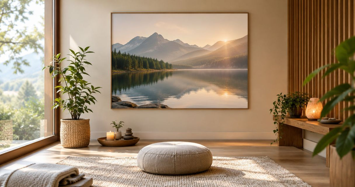 Best nature photography wall art for meditation rooms in 2026