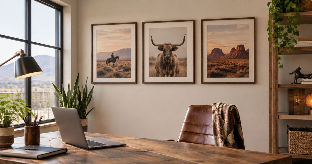 Best western wall art for home offices in 2026