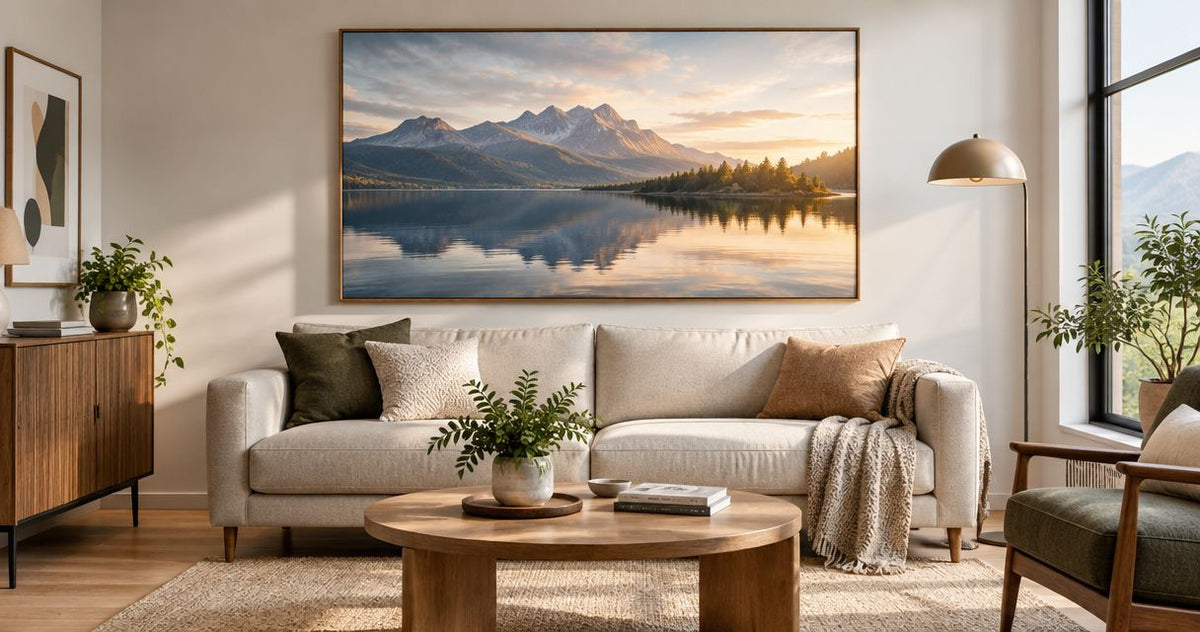 Best landscape wall art prints for living rooms in 2026