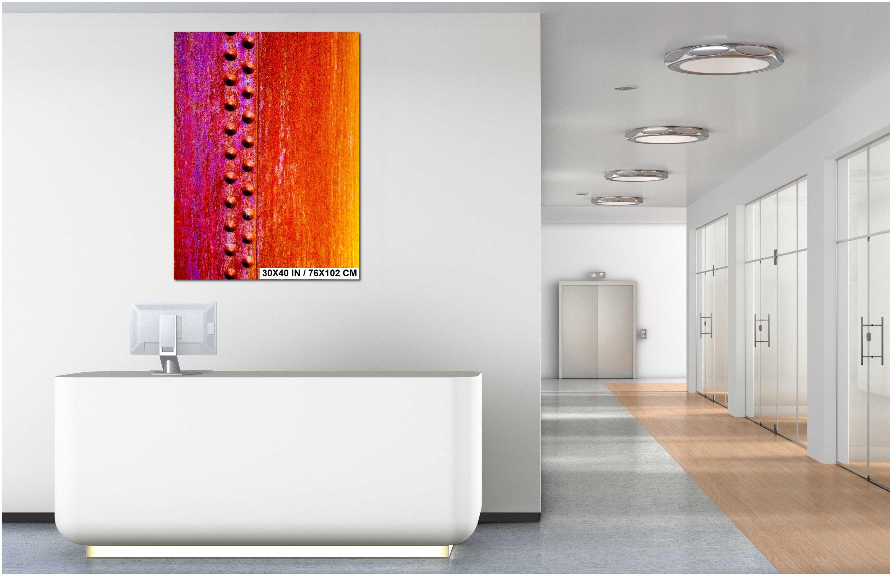 Urban Abstract Wall Art – Modern Architecture Print | Colorful Geometric Decor