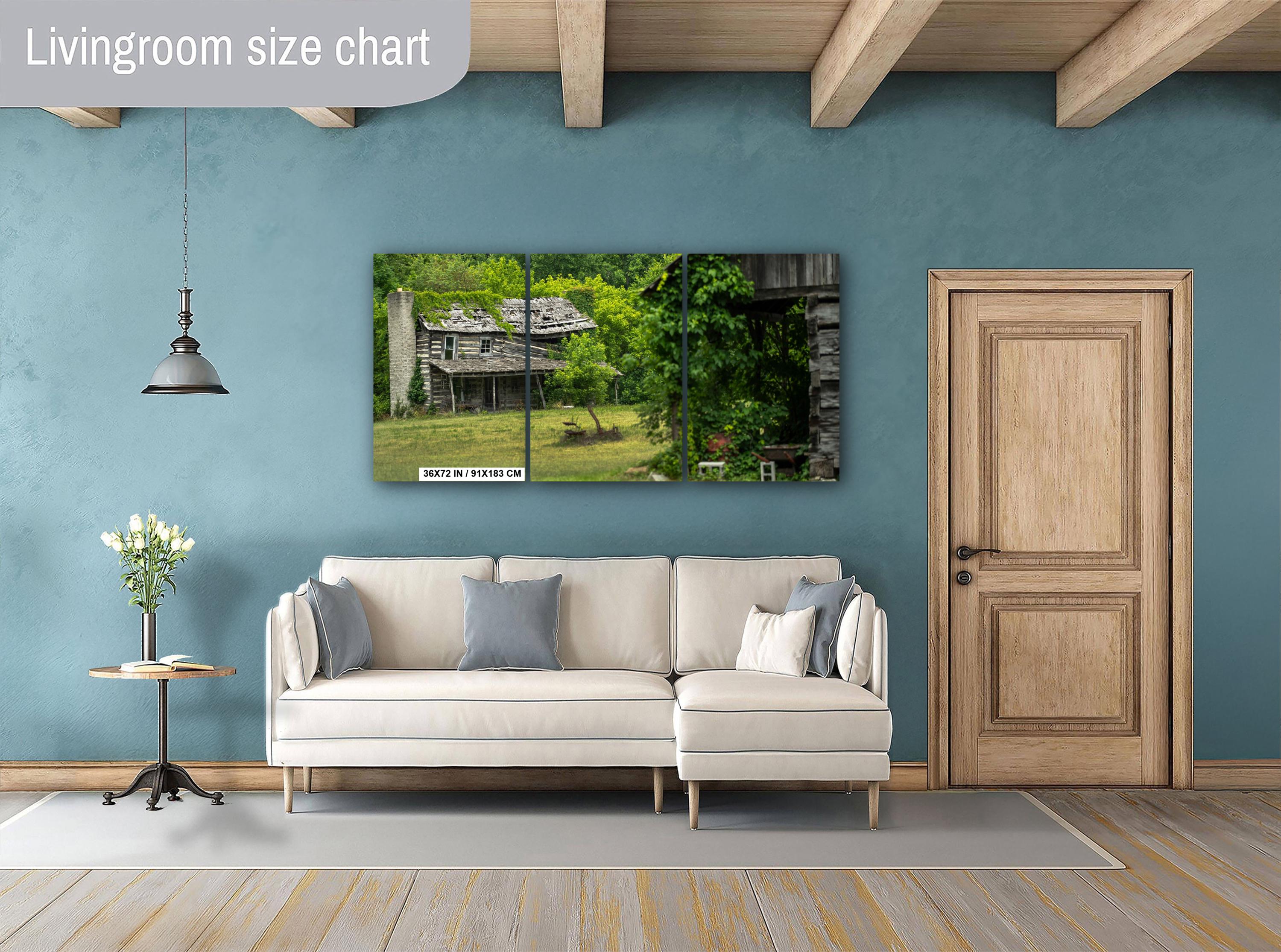 Virginia Landscape Print – Rustic Farm Art | Southern Country Decor Wall Art