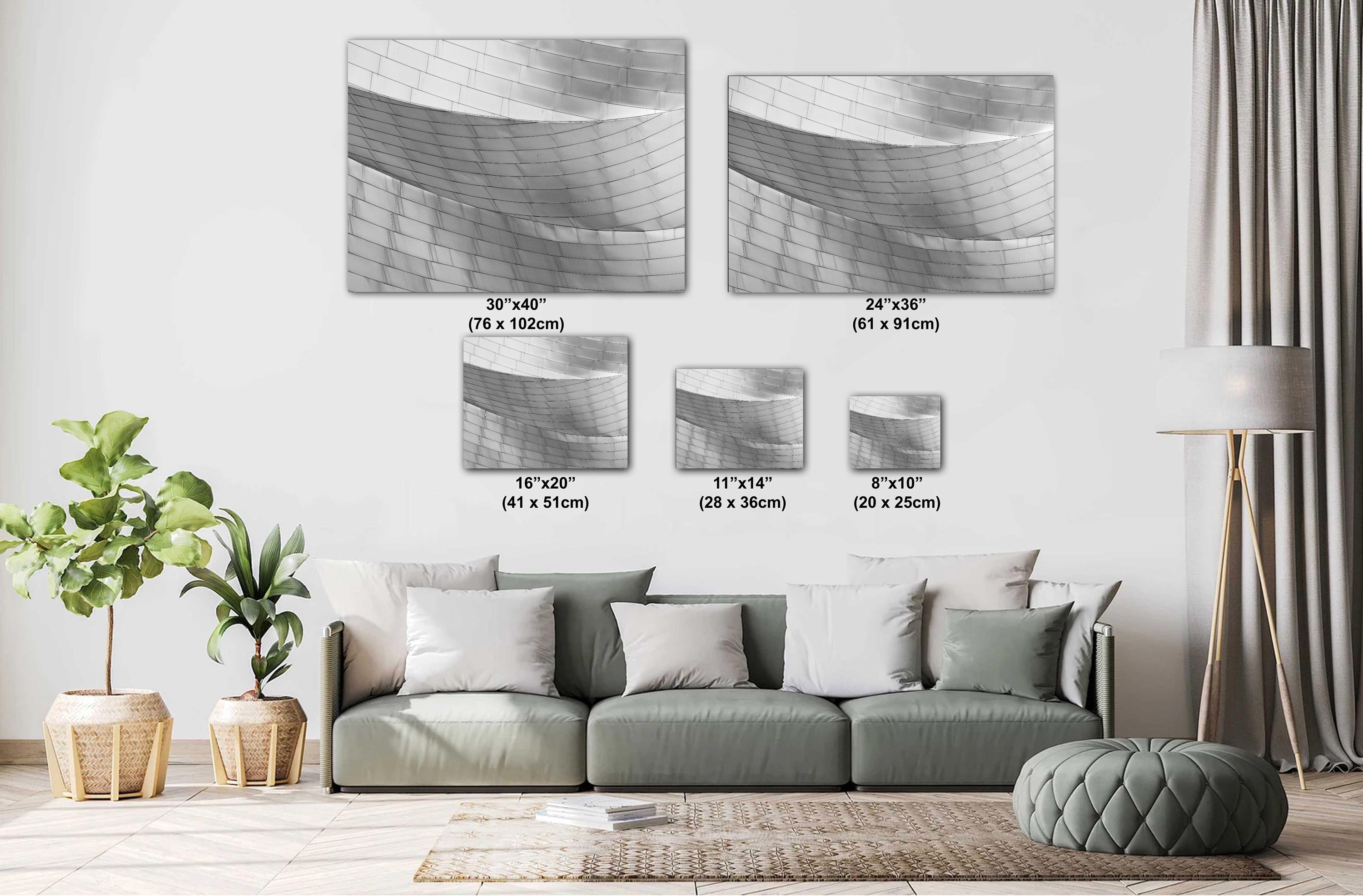 Millennium Park Print – Chicago Wall Art Featuring Cloud Gate Artwork & Amphitheater Detail