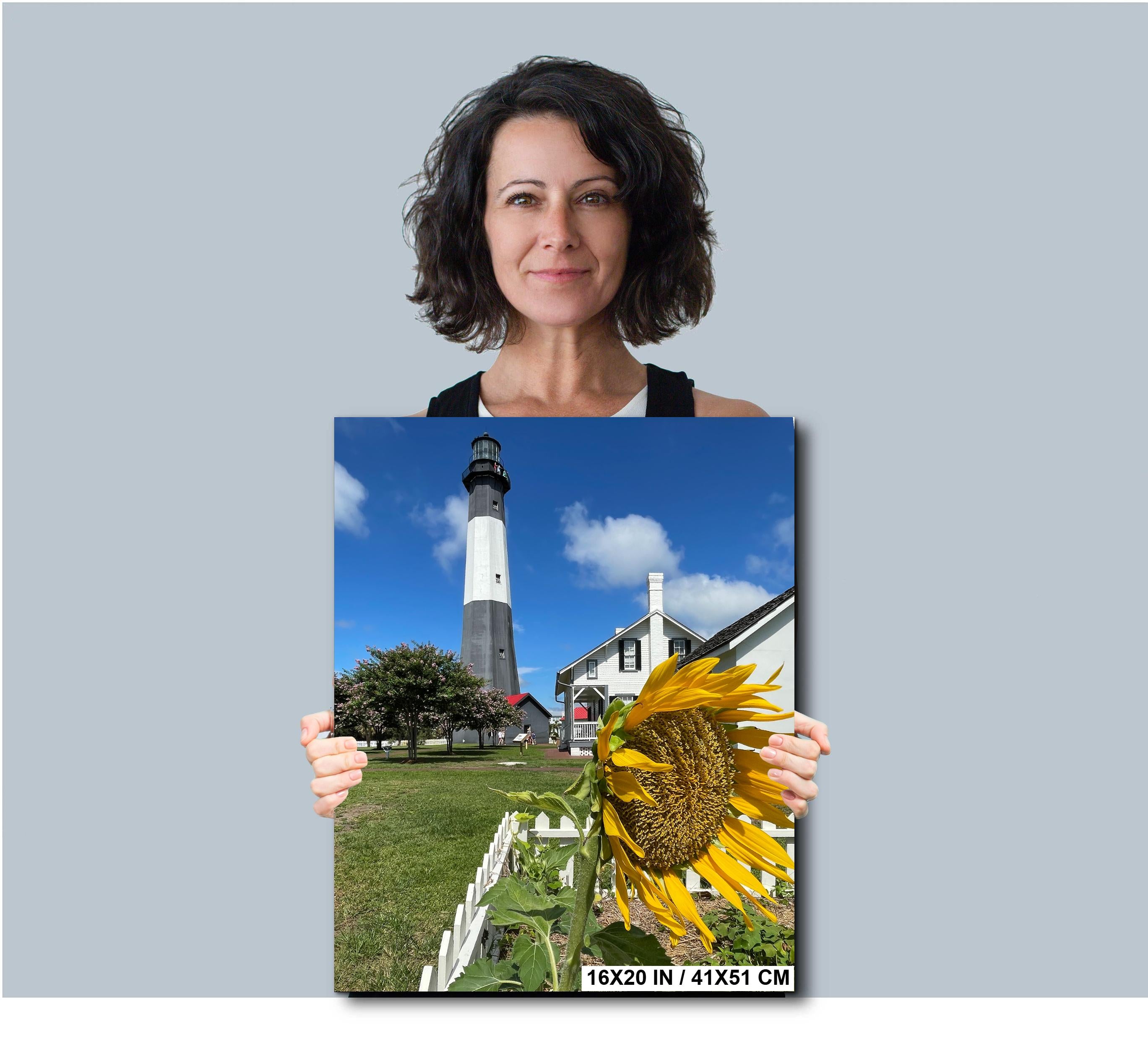 Tybee Island Lighthouse Print – Coastal Travel Photography | Nautical Wall Art