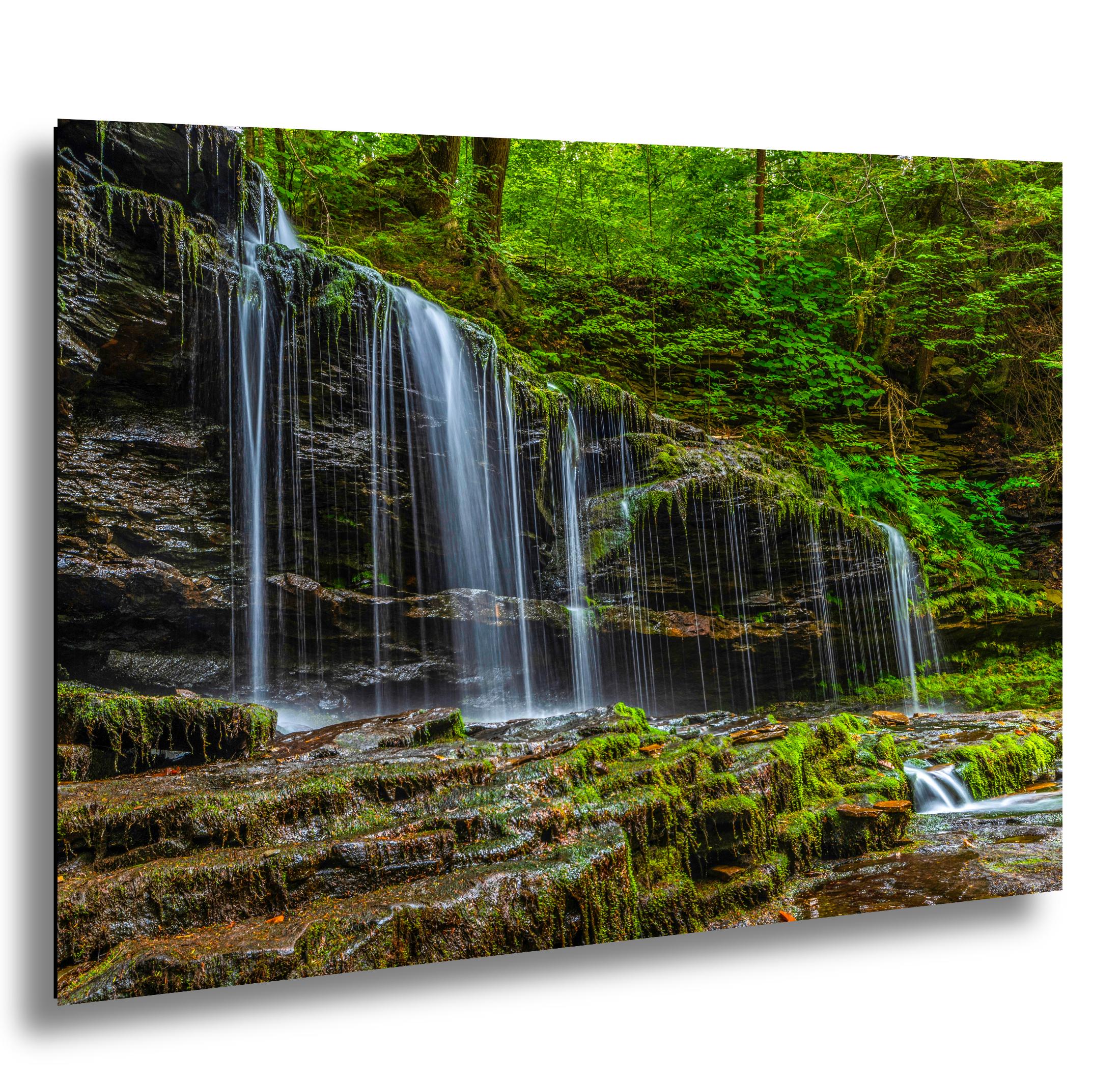 Ricketts Glen Print – Fine Art Waterfall Wall Art on Archival Photo Paper