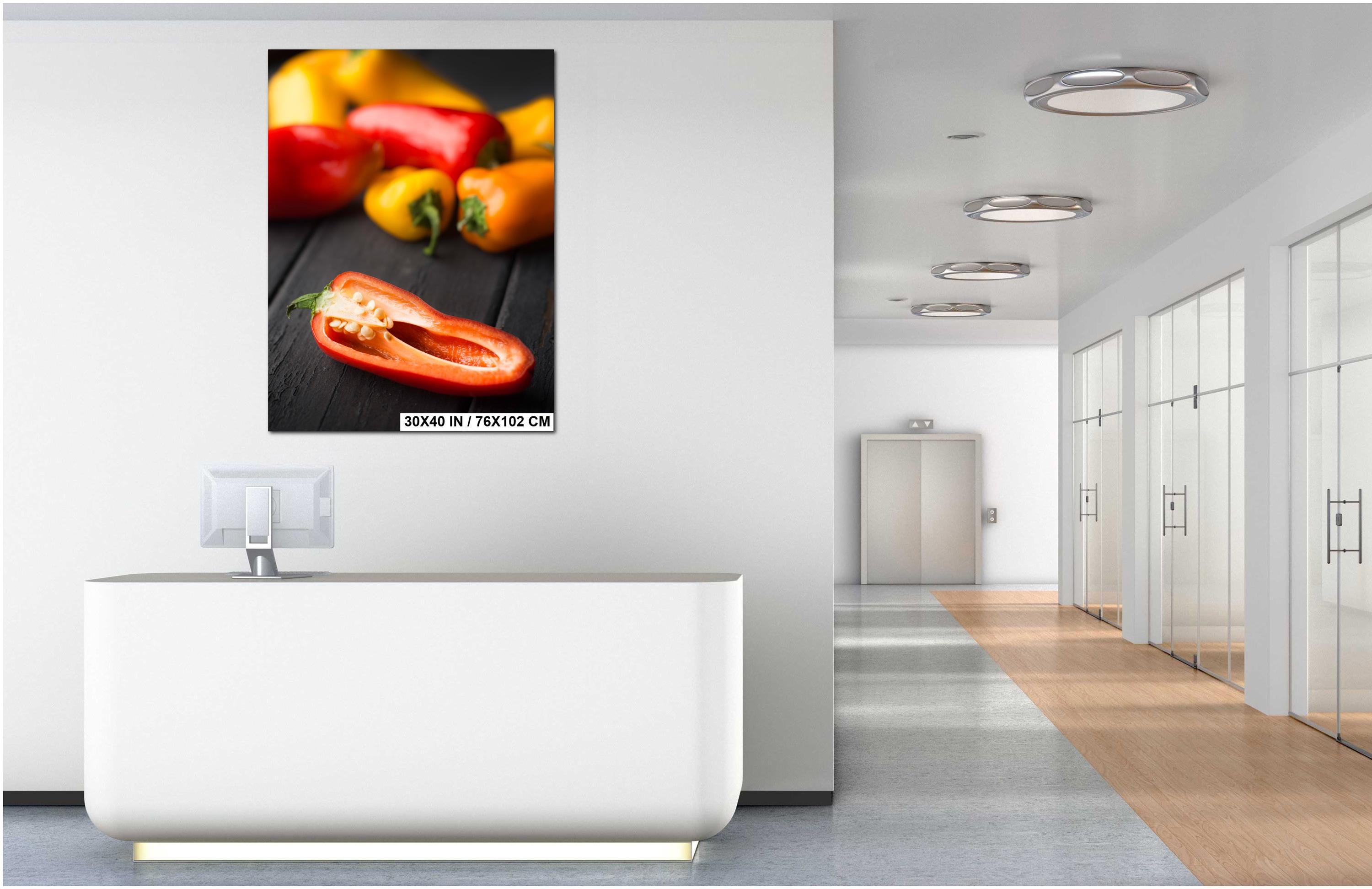 Raw Food Photography Print – Abstract Food Art | Kitchen Wall Decor
