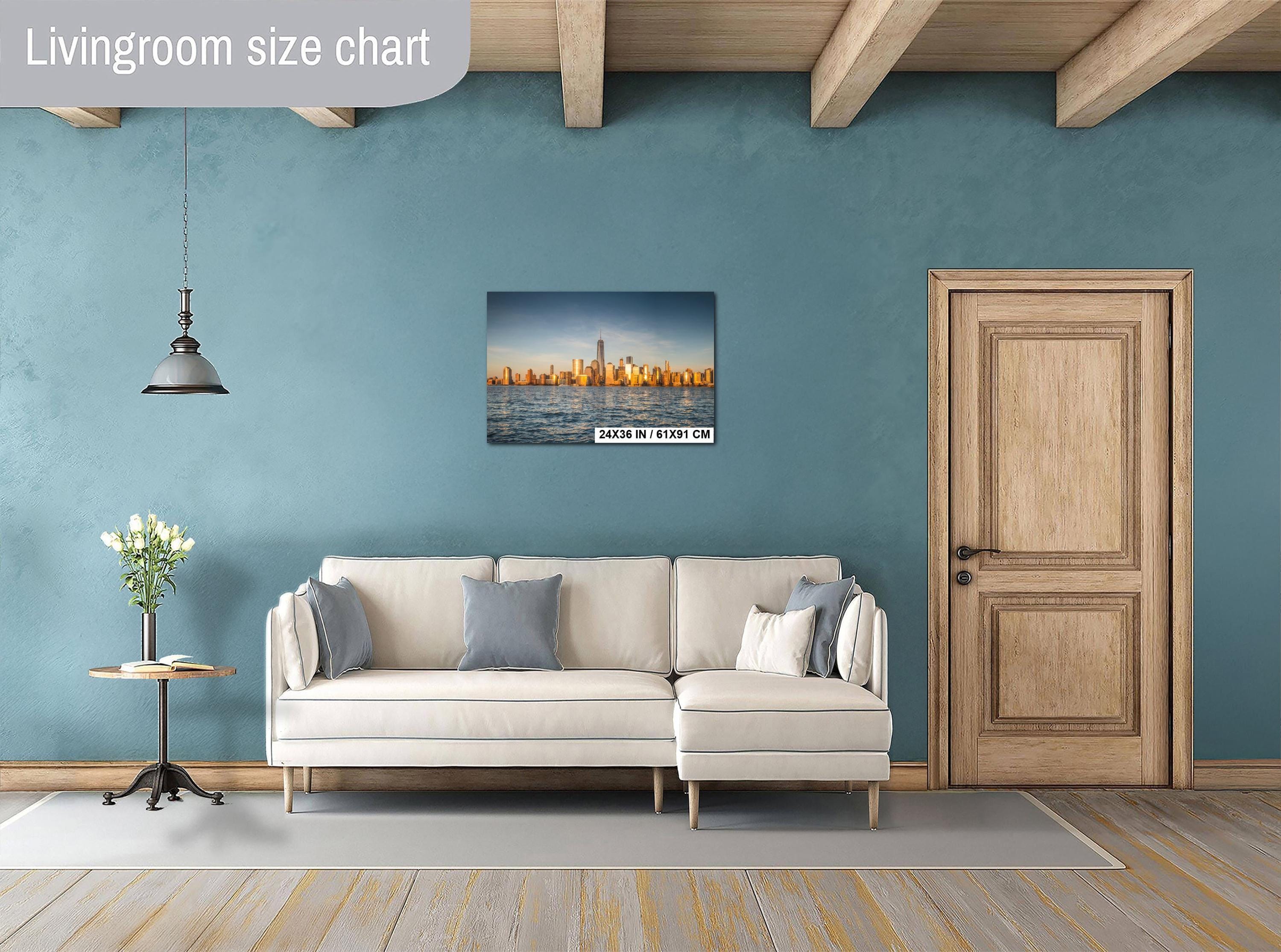 New York Cityscape Print – Urban Skyline Art | Manhattan Photo Wall Decor