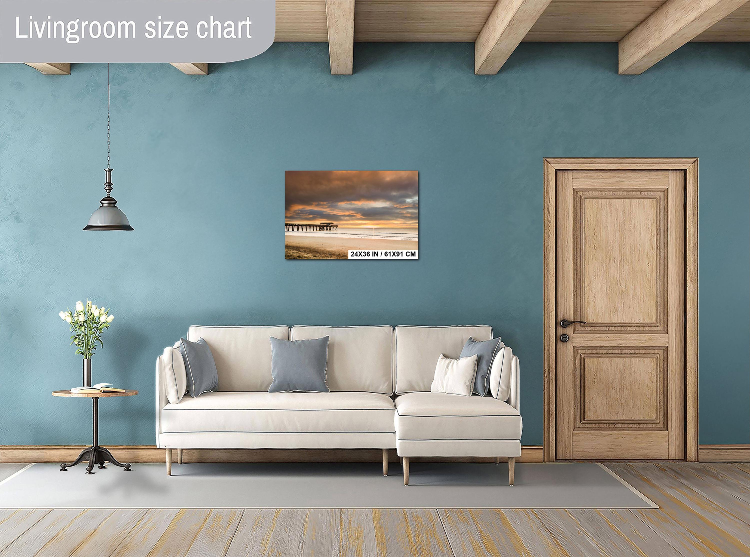 Tybee Island Sunrise Print – Coastal Wall Art Featuring Savannah Lighthouse