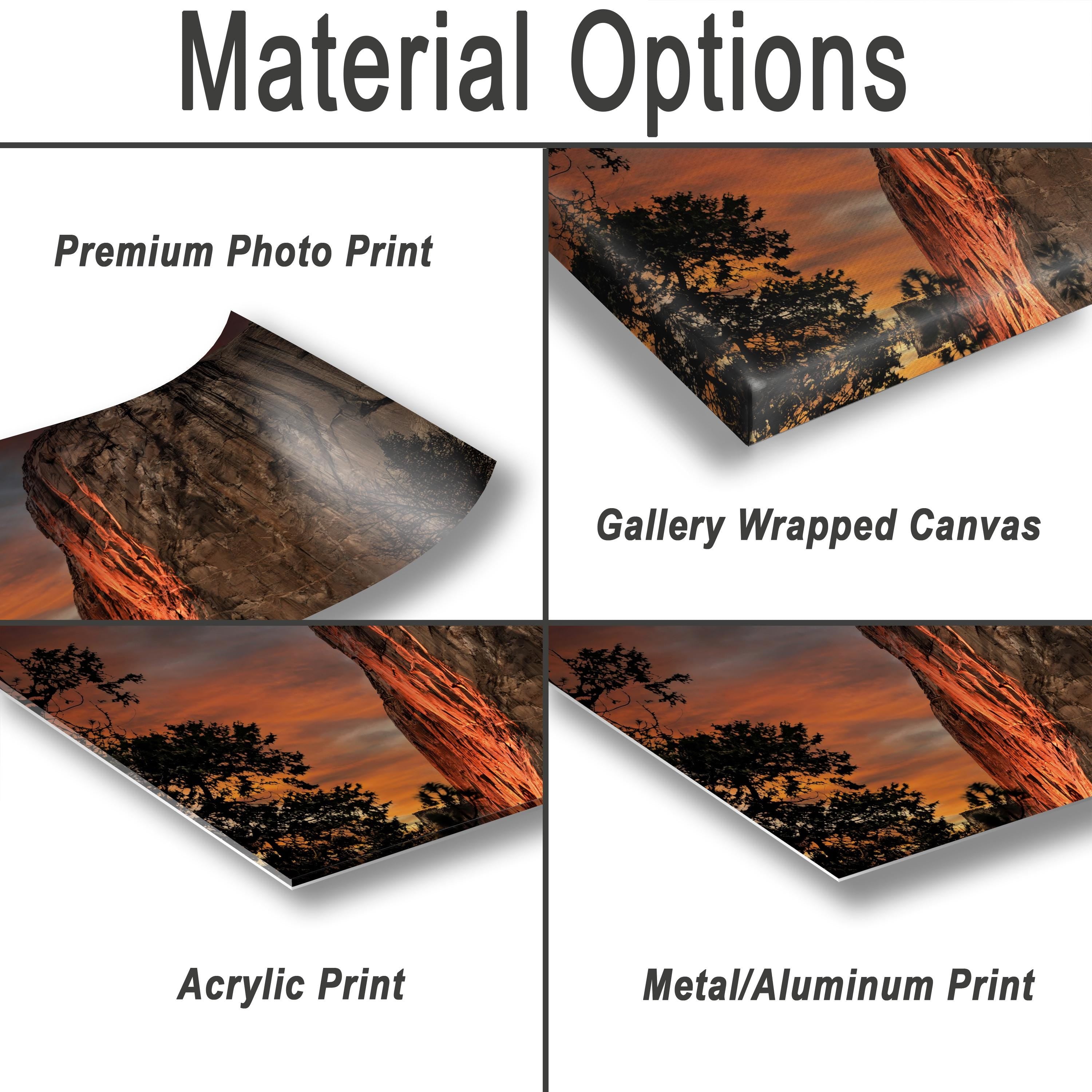 Yosemite Wall Art – El Capitan Print | Winter Landscape Art on Archival Paper