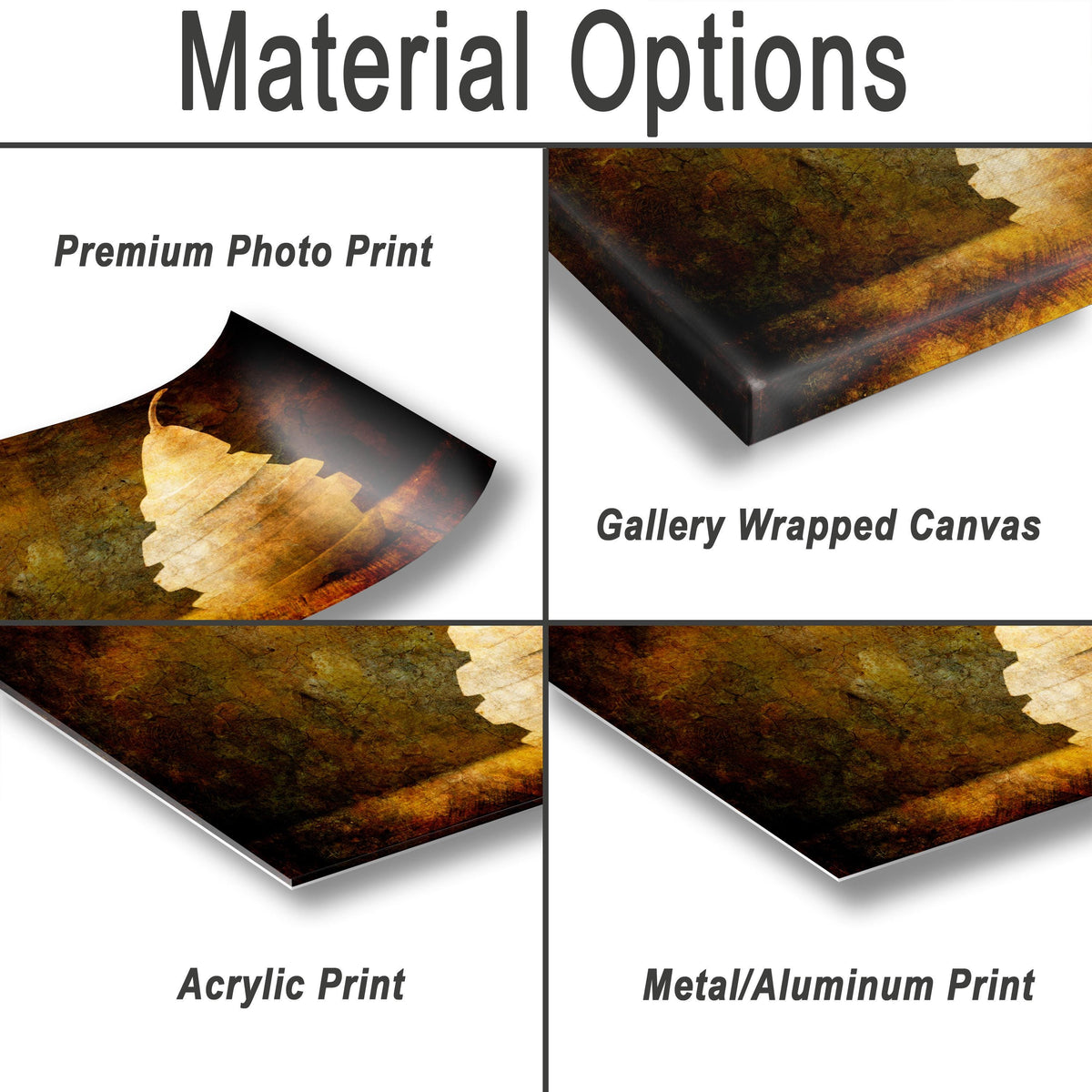 Raw Food Photography Print – Abstract Kitchen Wall Art | Rustic Food Decor