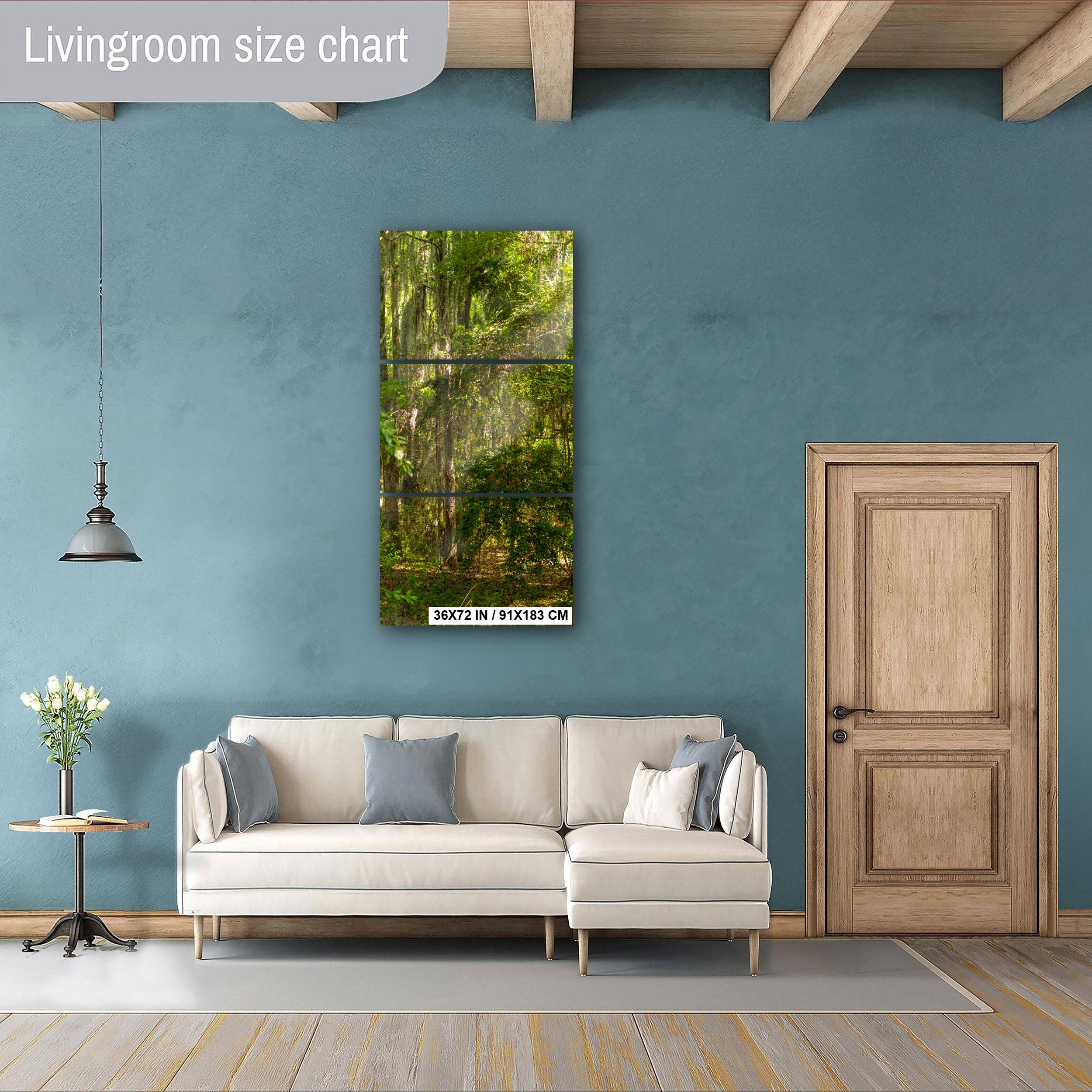 Savannah Wall Art | Coastal Georgia Art Print With Spanish Moss & Southern Charm