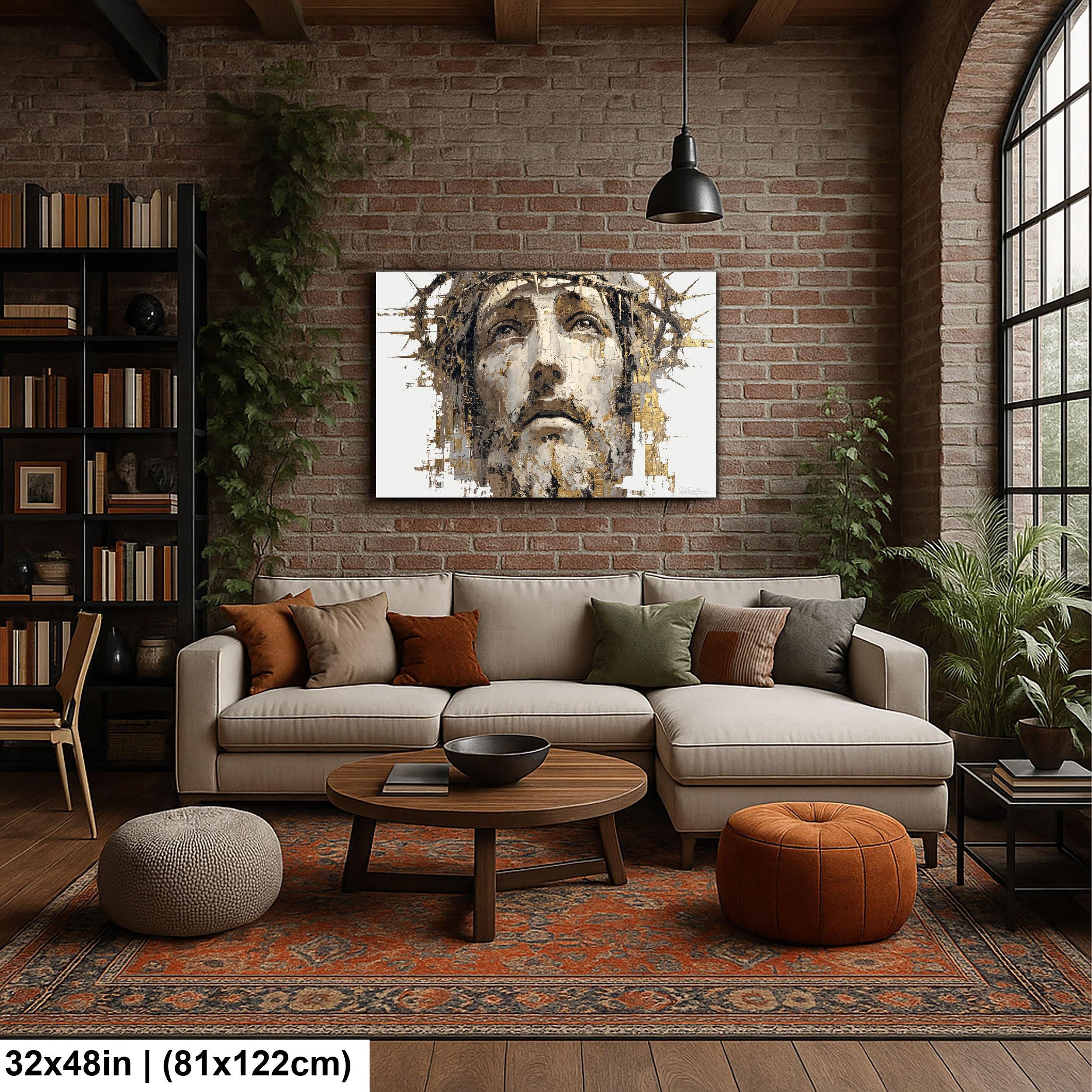 Christian Wall Decor – Jesus Christ Art | Faith Inspired Print for Prayer Room