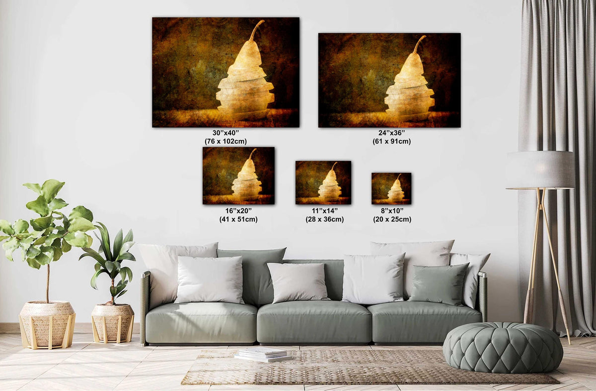 Raw Food Photography Print – Abstract Kitchen Wall Art | Rustic Food Decor